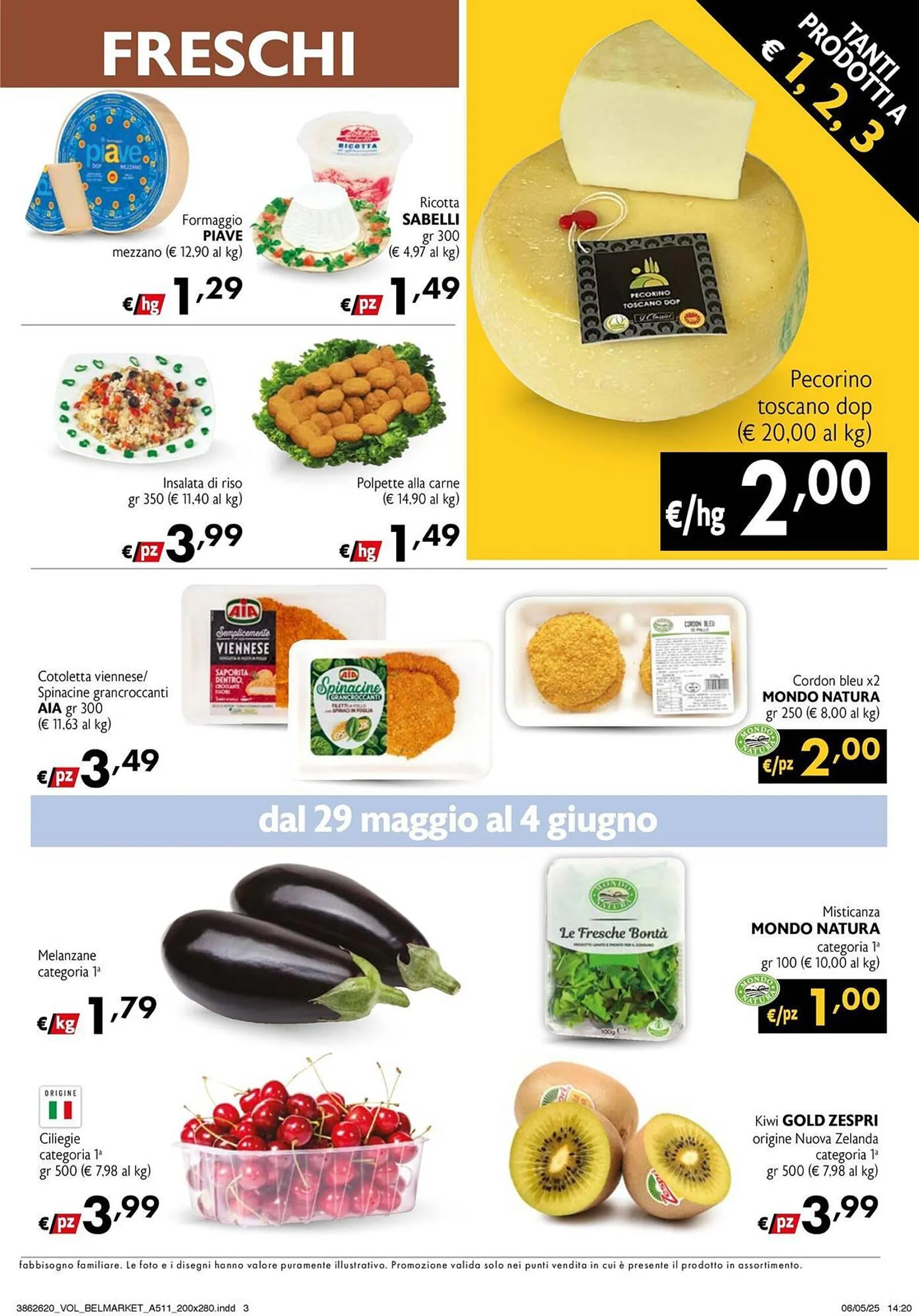 Volantino Belmarket da 22 maggio a 4 giugno di 2025 - Pagina del volantino 3