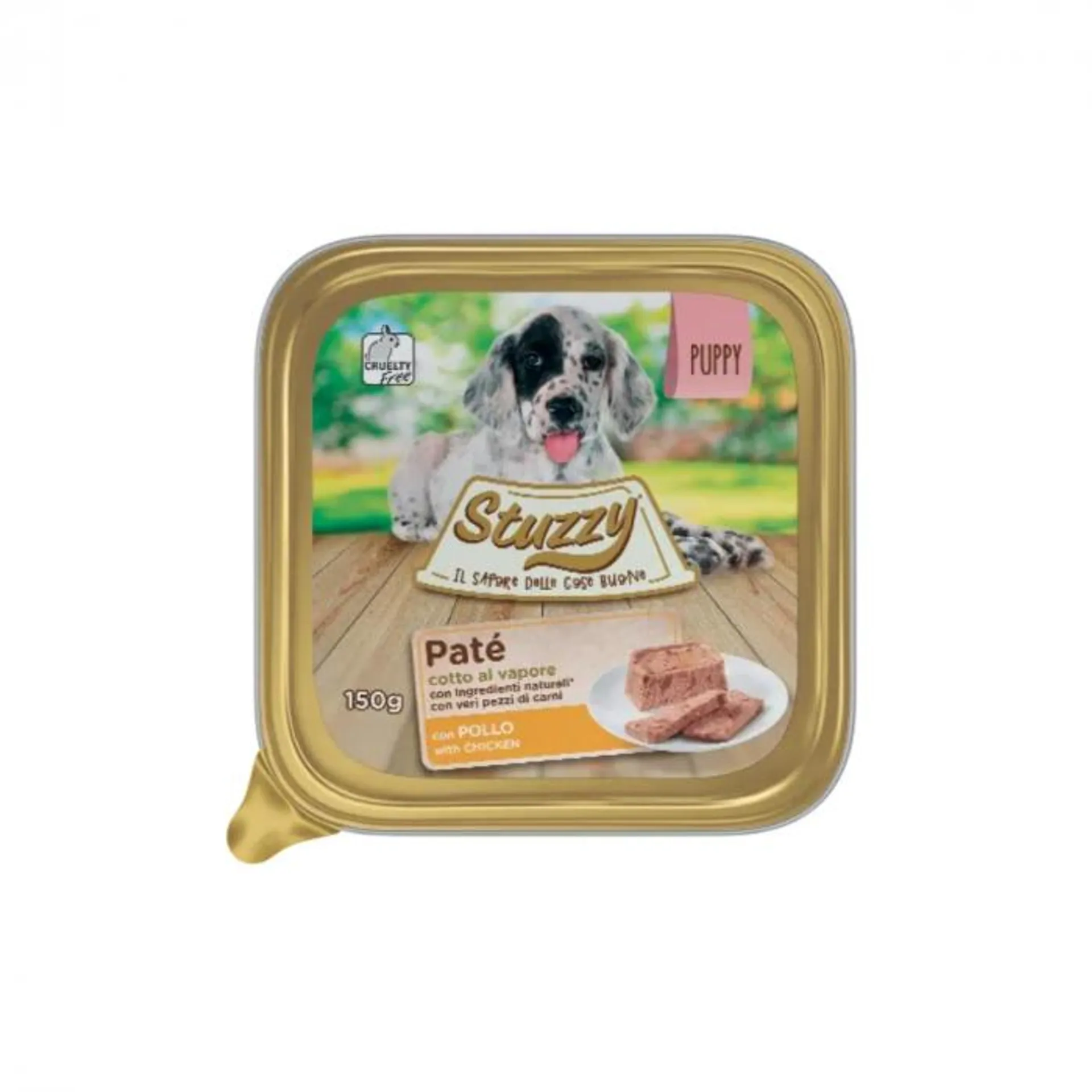 Stuzzy Dog Puppy paté per cani cuccioli Pollo 150g