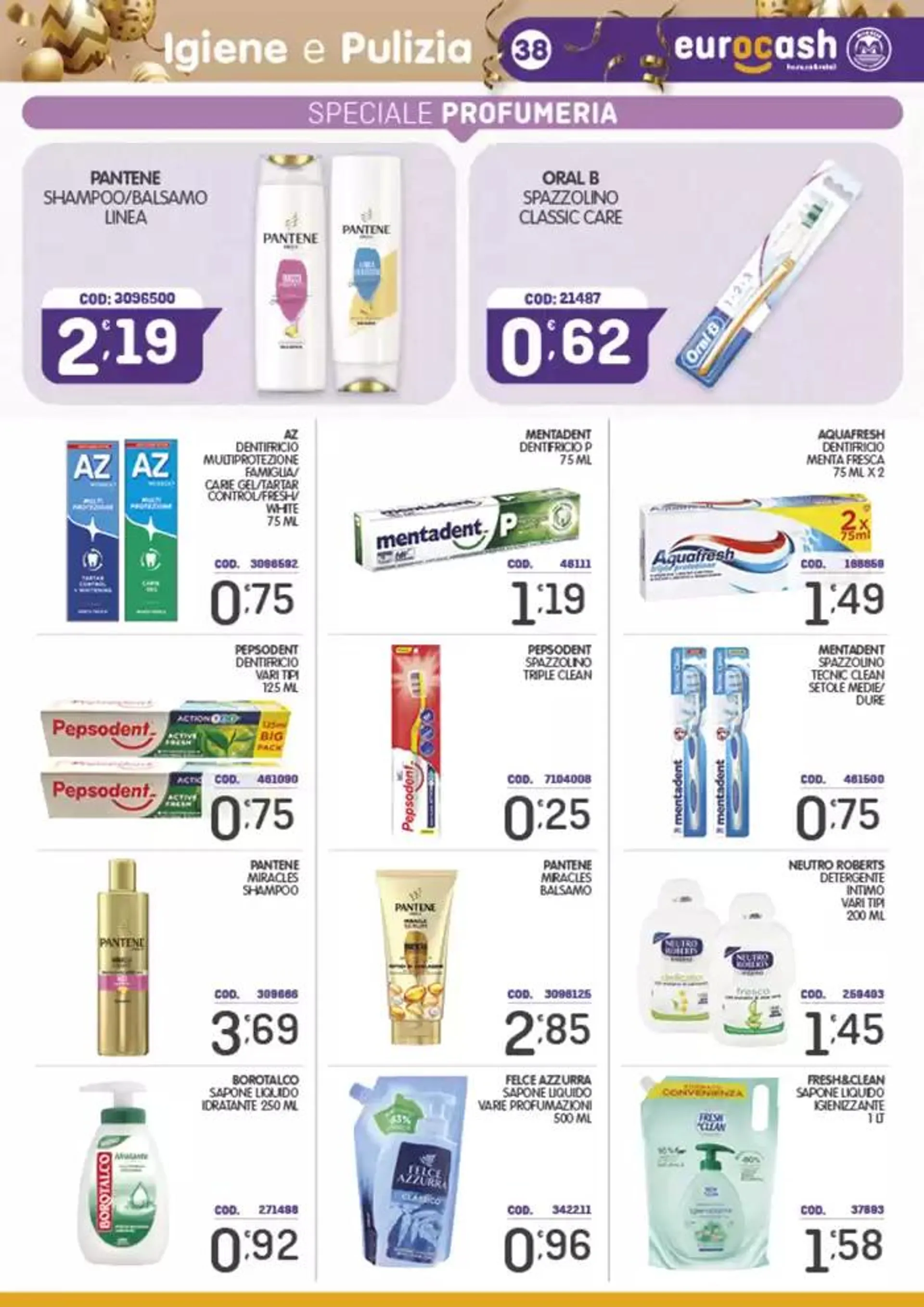 Buona Pasqua da 31 marzo a 19 aprile di 2025 - Pagina del volantino 38