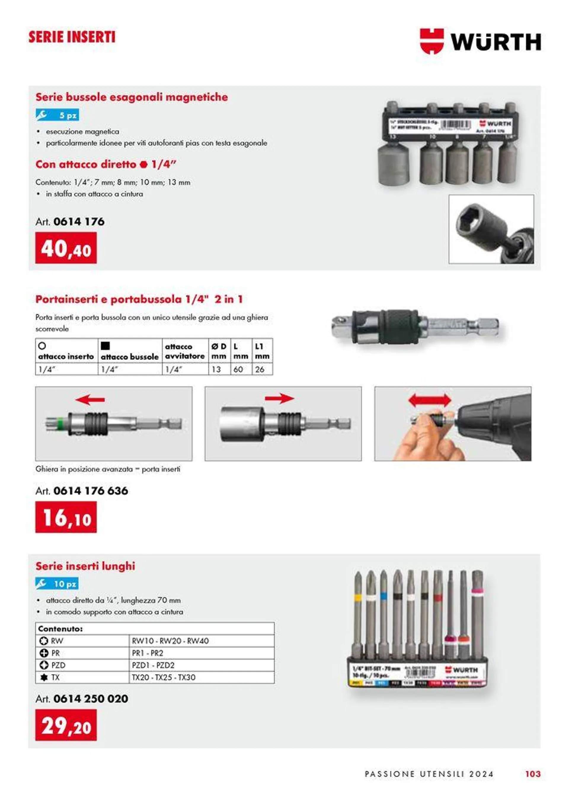 Passione utensili da 6 marzo a 30 giugno di 2024 - Pagina del volantino 103