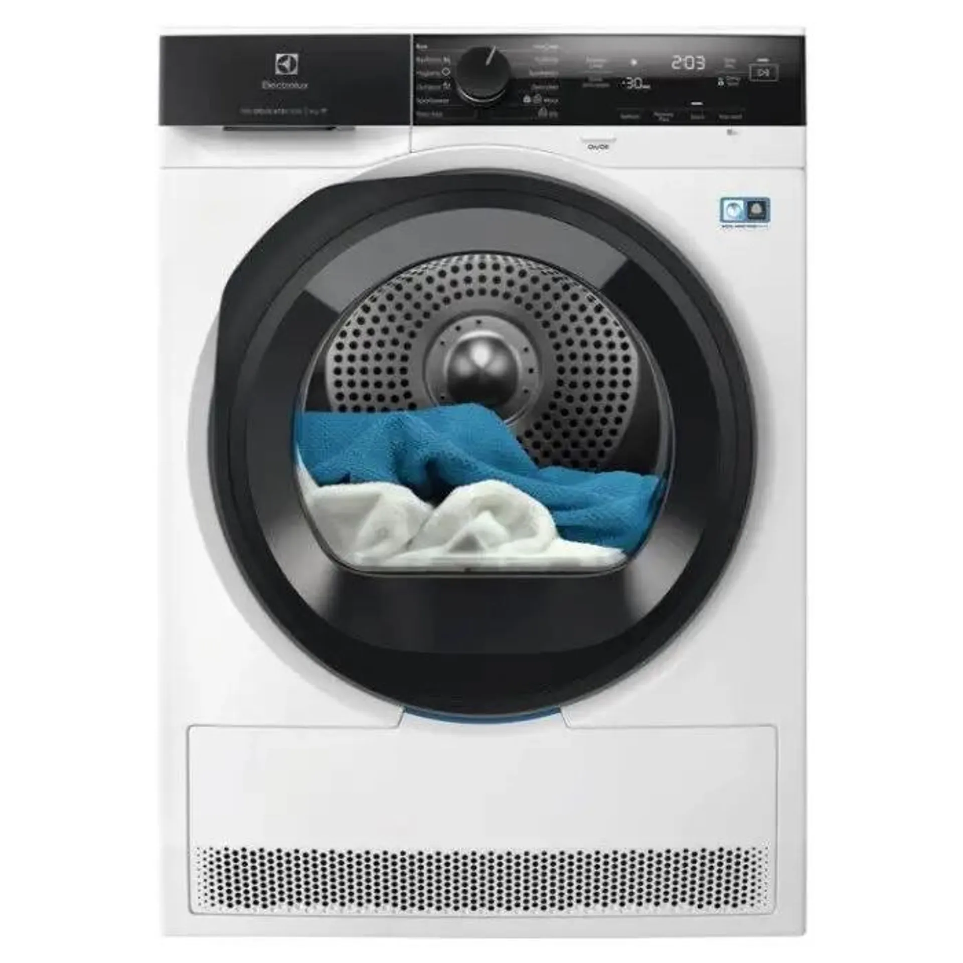 Electrolux EW7H48GY asciugatrice Libera installazione Caricamento frontale 8 kg A+++ Nero, Bianco