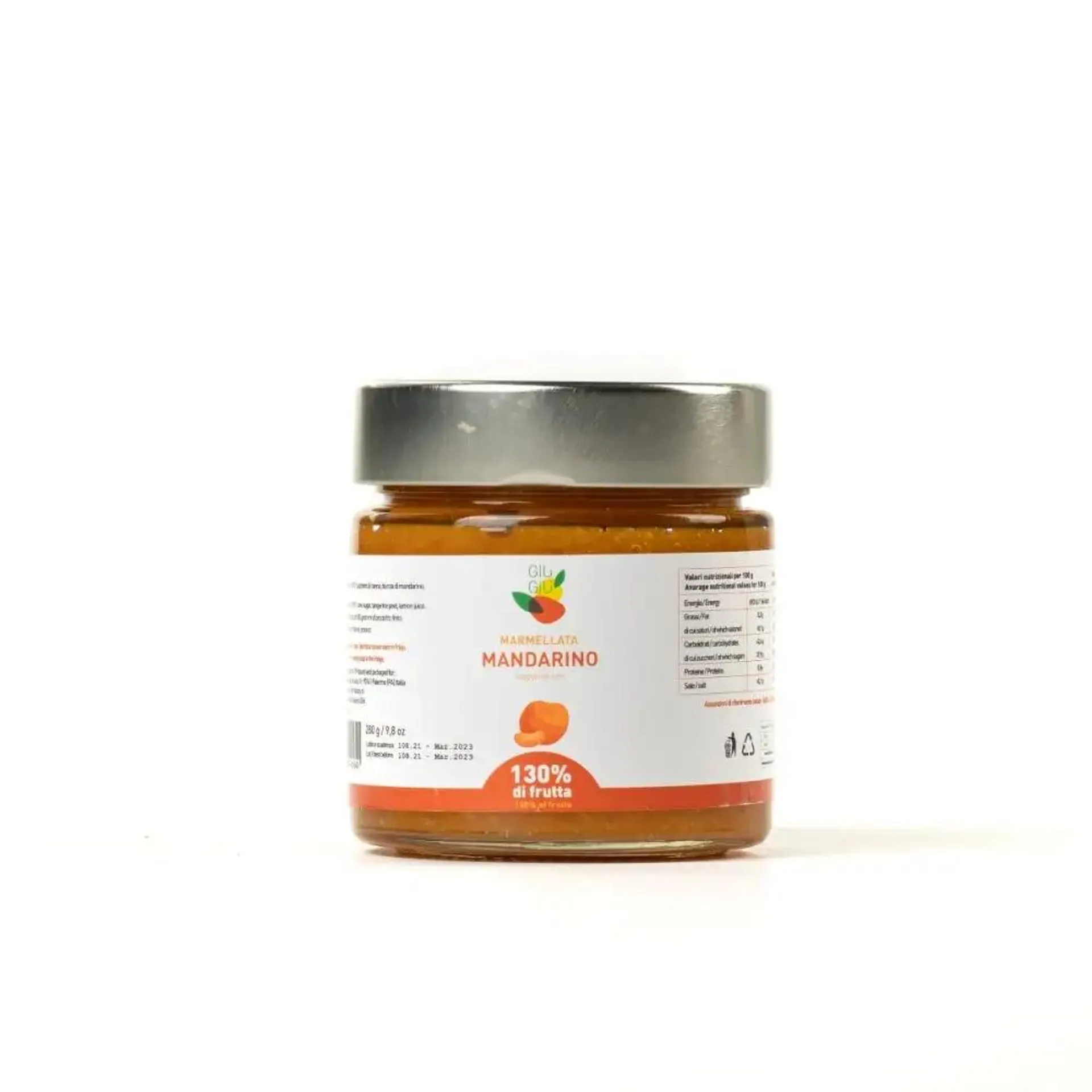 Giù Giù Marmellata Mandarino gr. 280