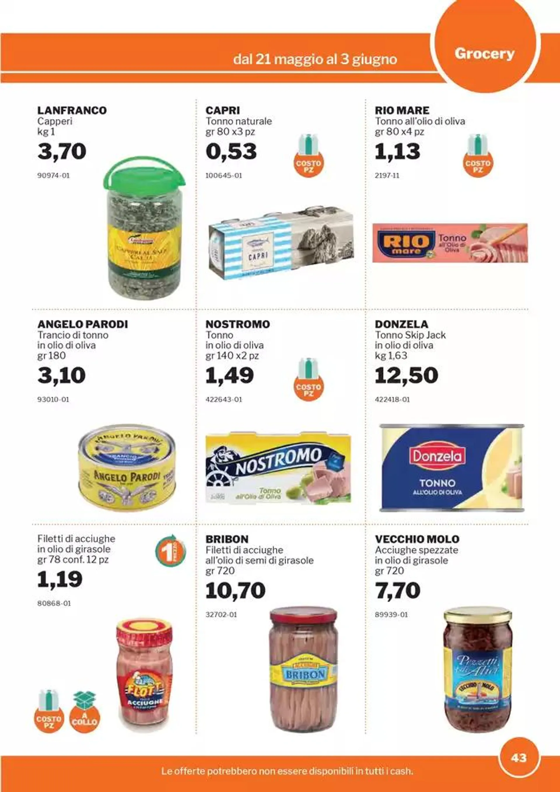 Prormozioni da 21 maggio a 3 giugno di 2025 - Pagina del volantino 43