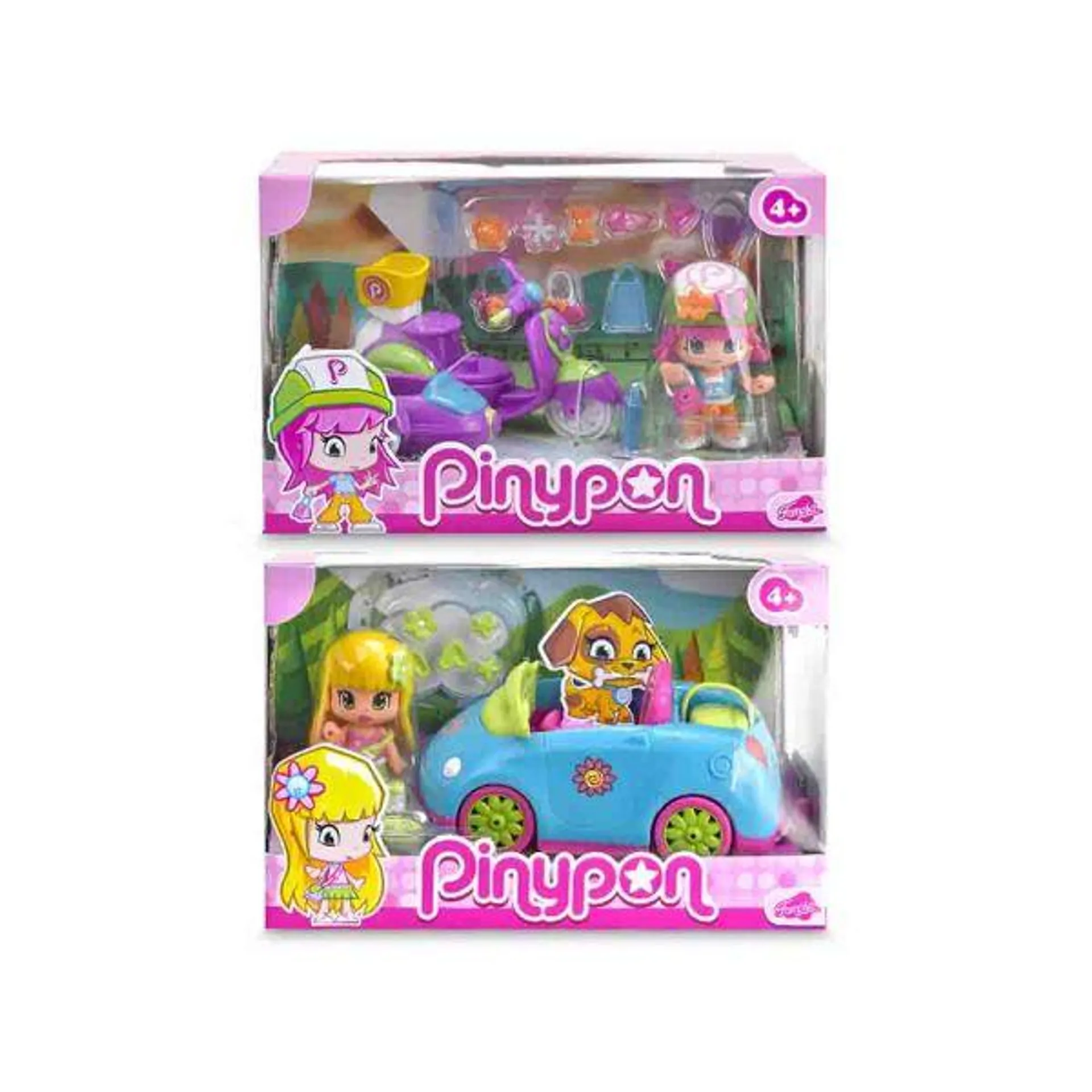 Pinypon playset Moto o Auto - Famosa