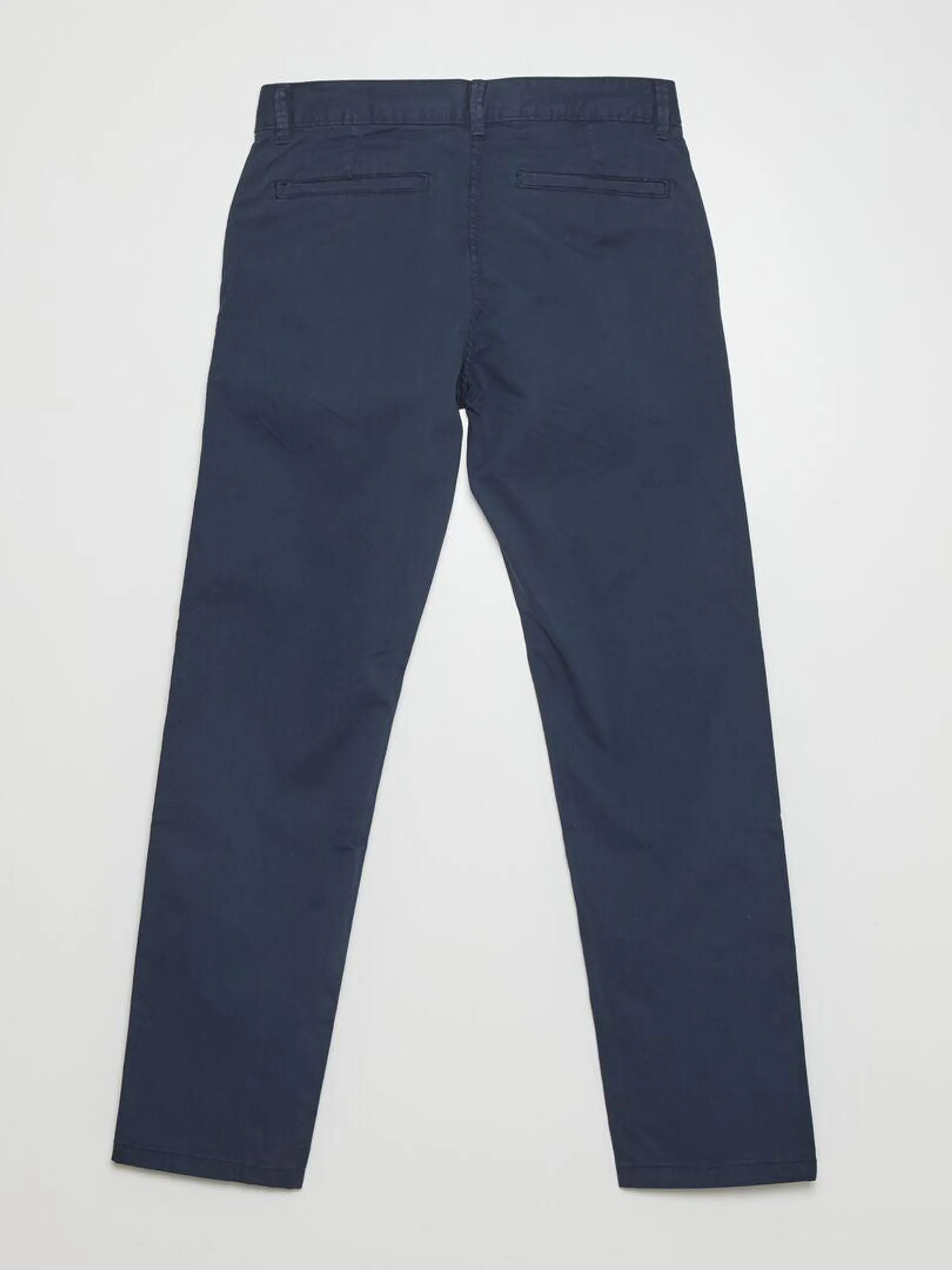 Pantaloni chino regular - blu