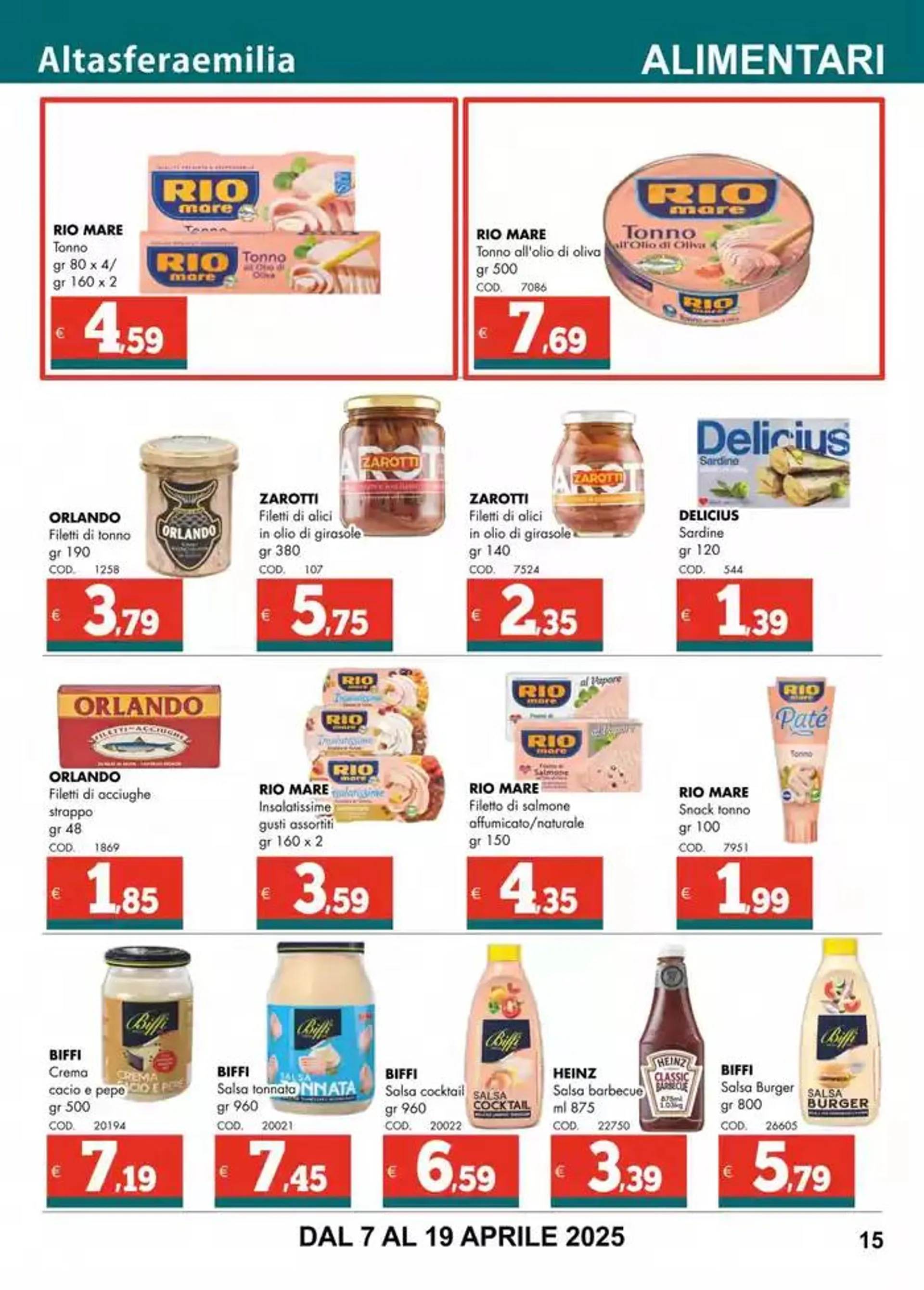 Buona Pasqua! da 7 aprile a 19 aprile di 2025 - Pagina del volantino 15