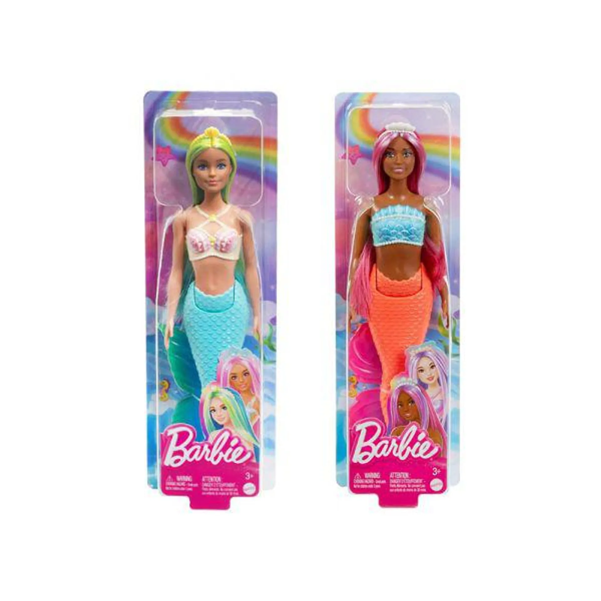 Bambola Barbie sirena HRR02 - Mattel