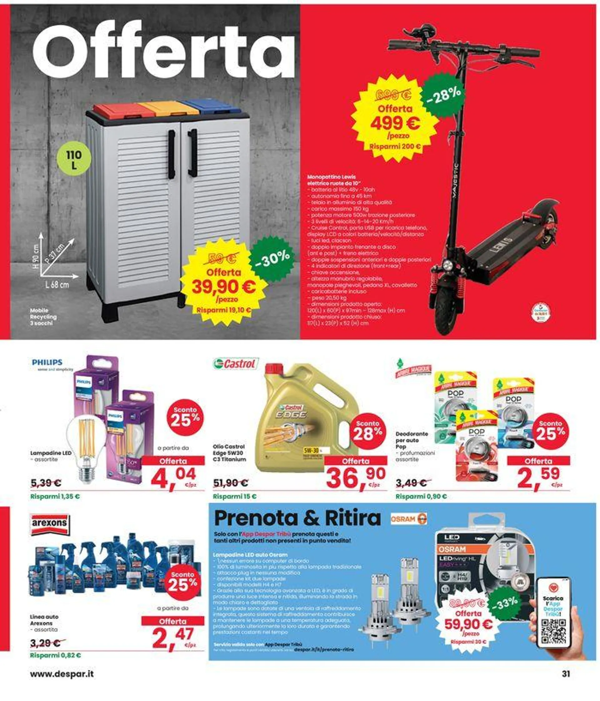 Super convenienza da 29 agosto a 11 settembre di 2024 - Pagina del volantino 31