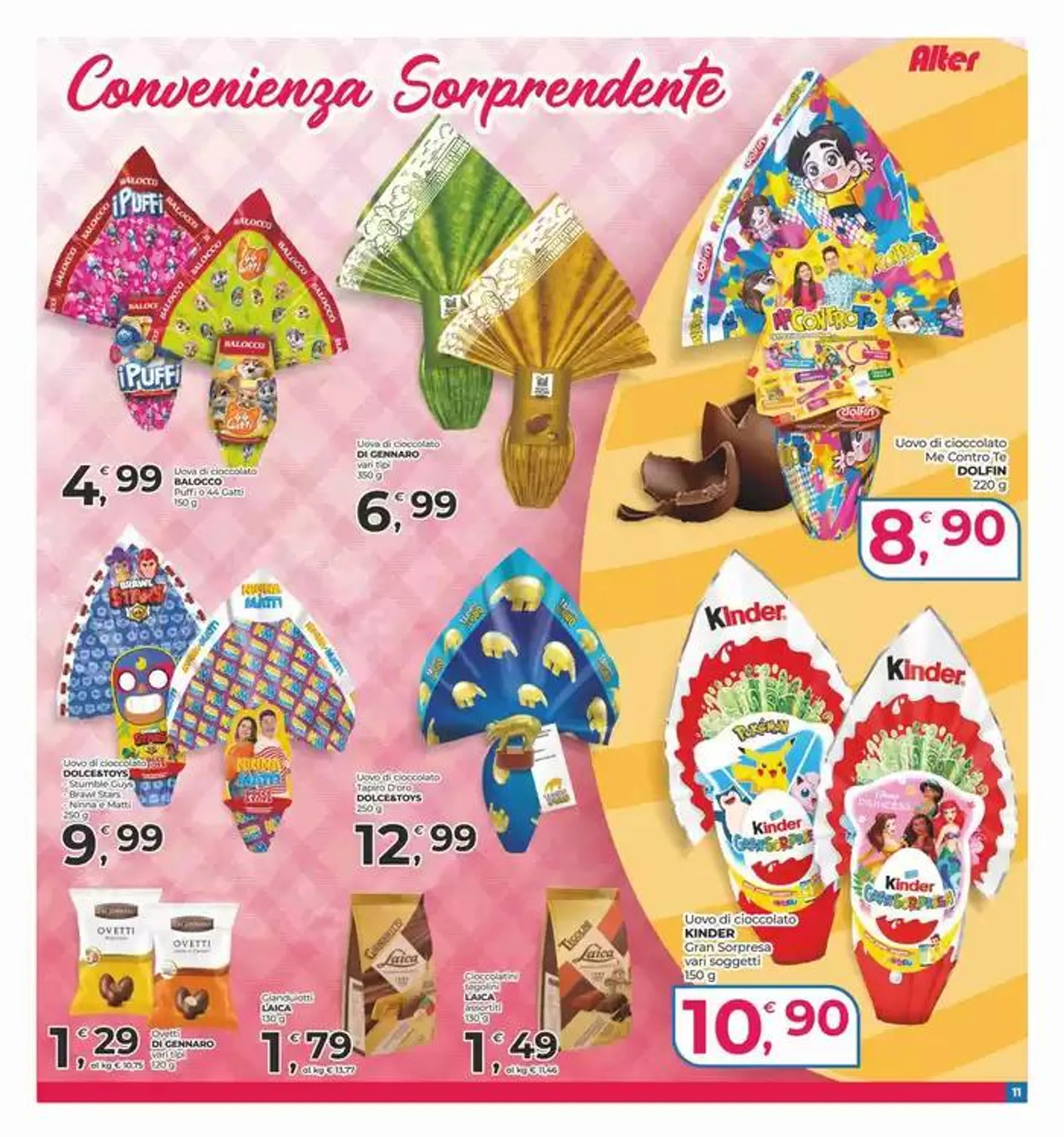 Convenienza sorprendente da 10 aprile a 21 aprile di 2025 - Pagina del volantino 11