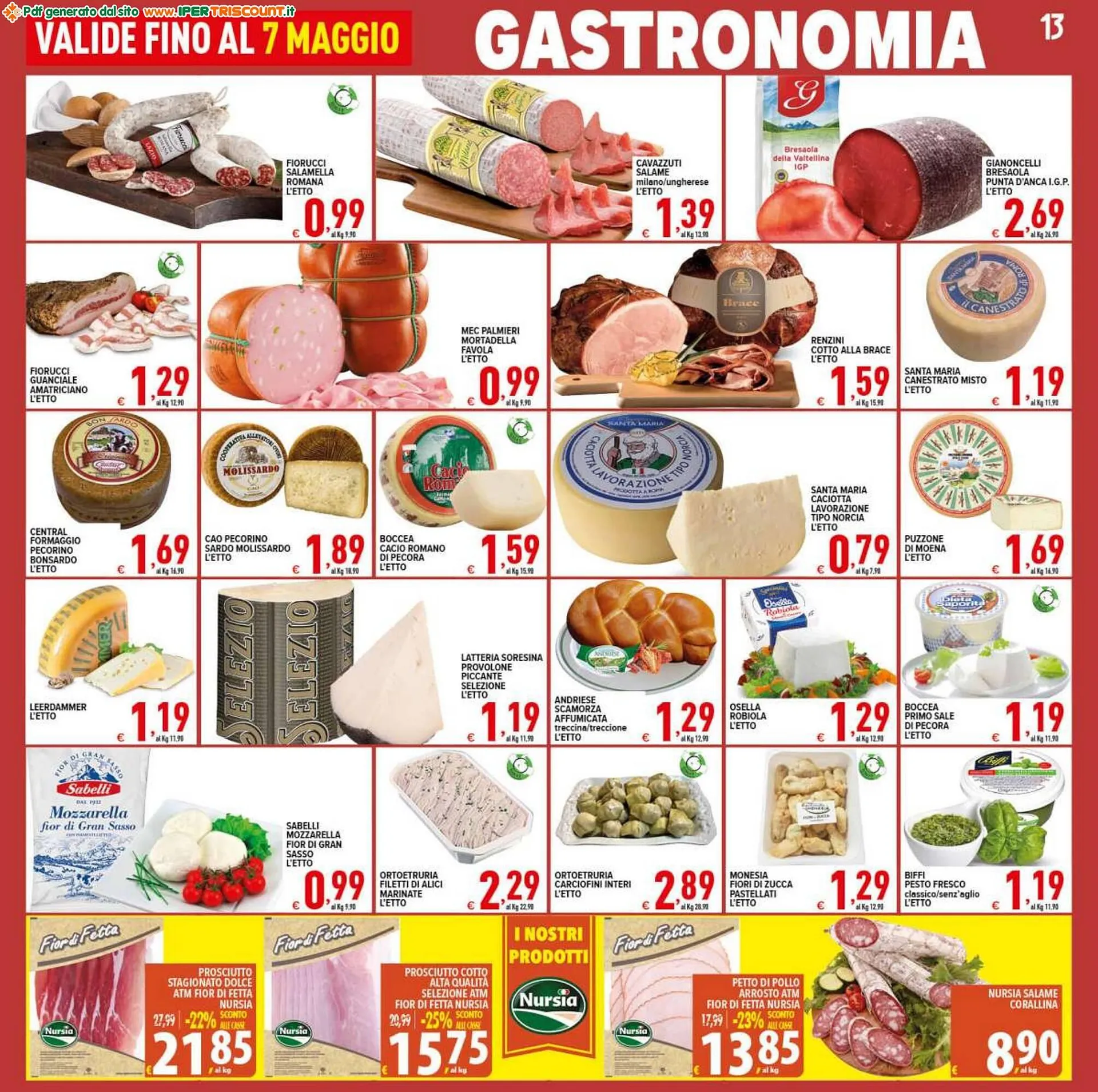 Volantino Iper Triscount da 27 aprile a 7 maggio di 2024 - Pagina del volantino 13