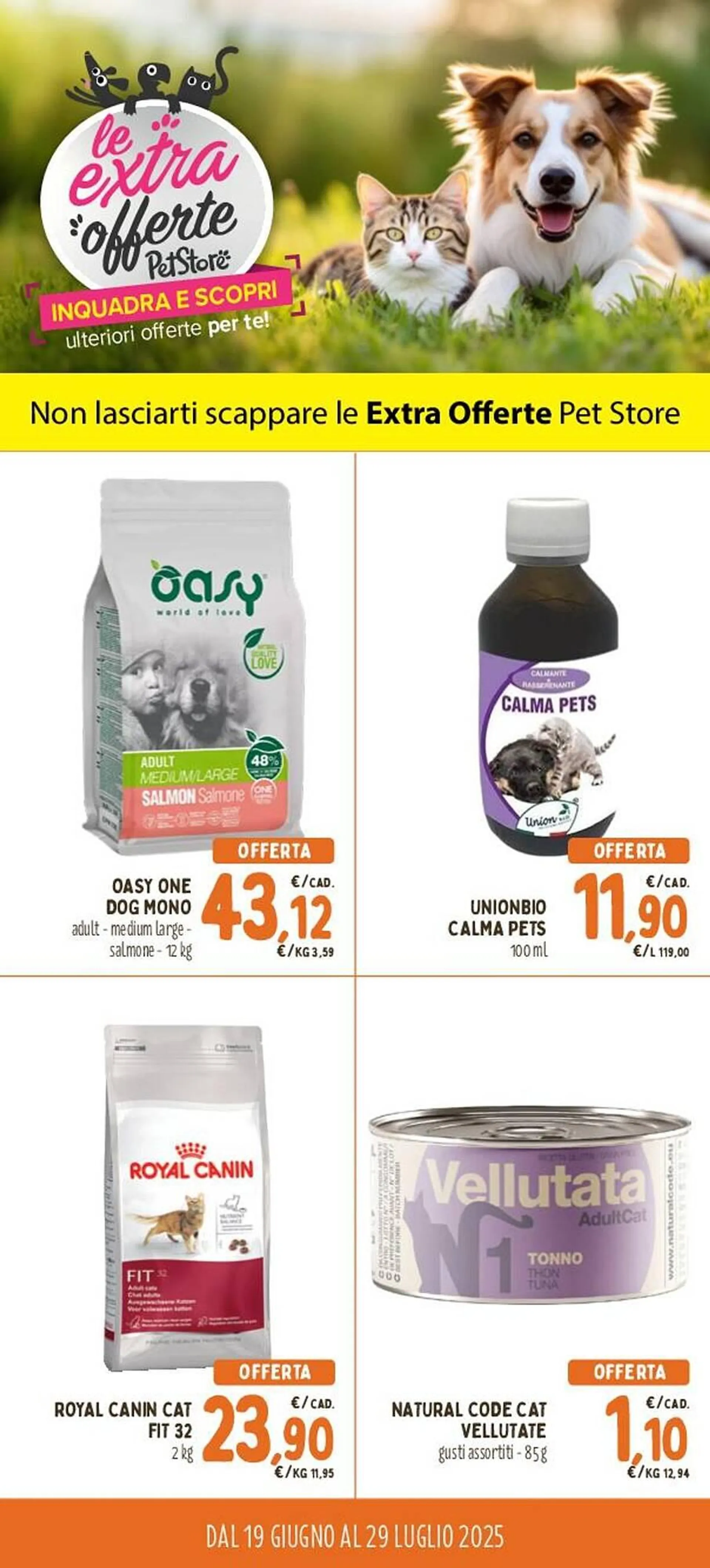 Volantino Pet Store Conad - 1