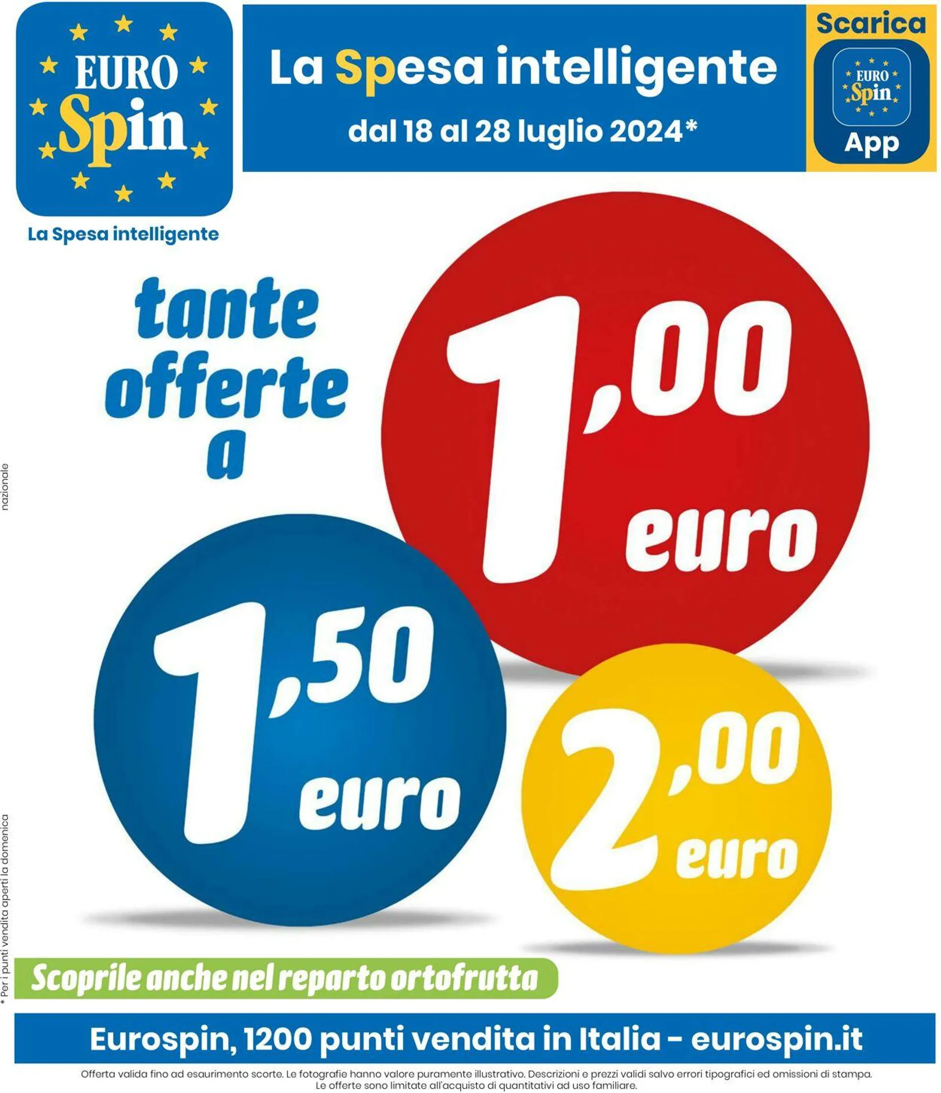 EURO Spin Volantino attuale - 1