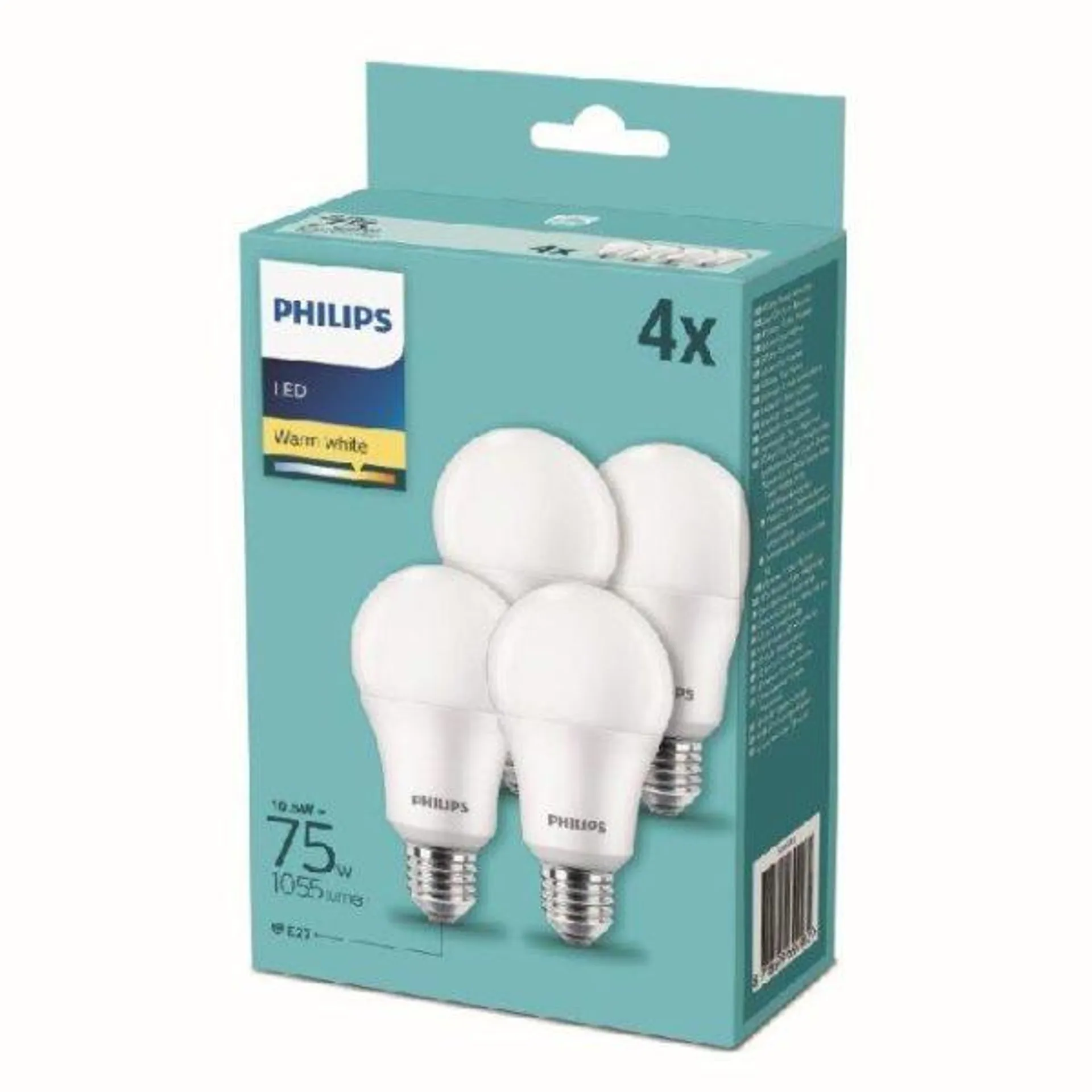 PHILIPS LED 4 LAMPADINE 75W