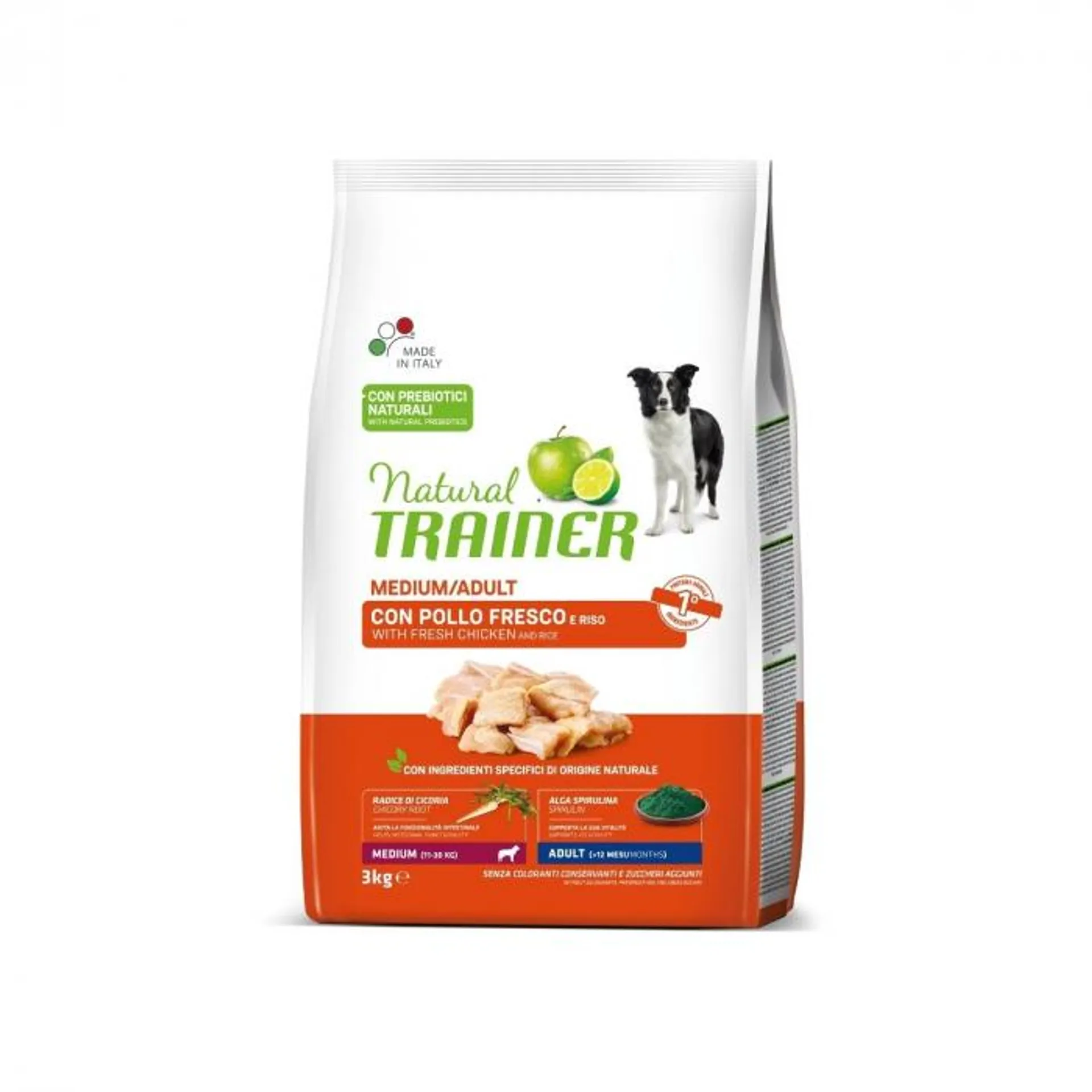 Natural Trainer Adult crocchette per cani 3kg