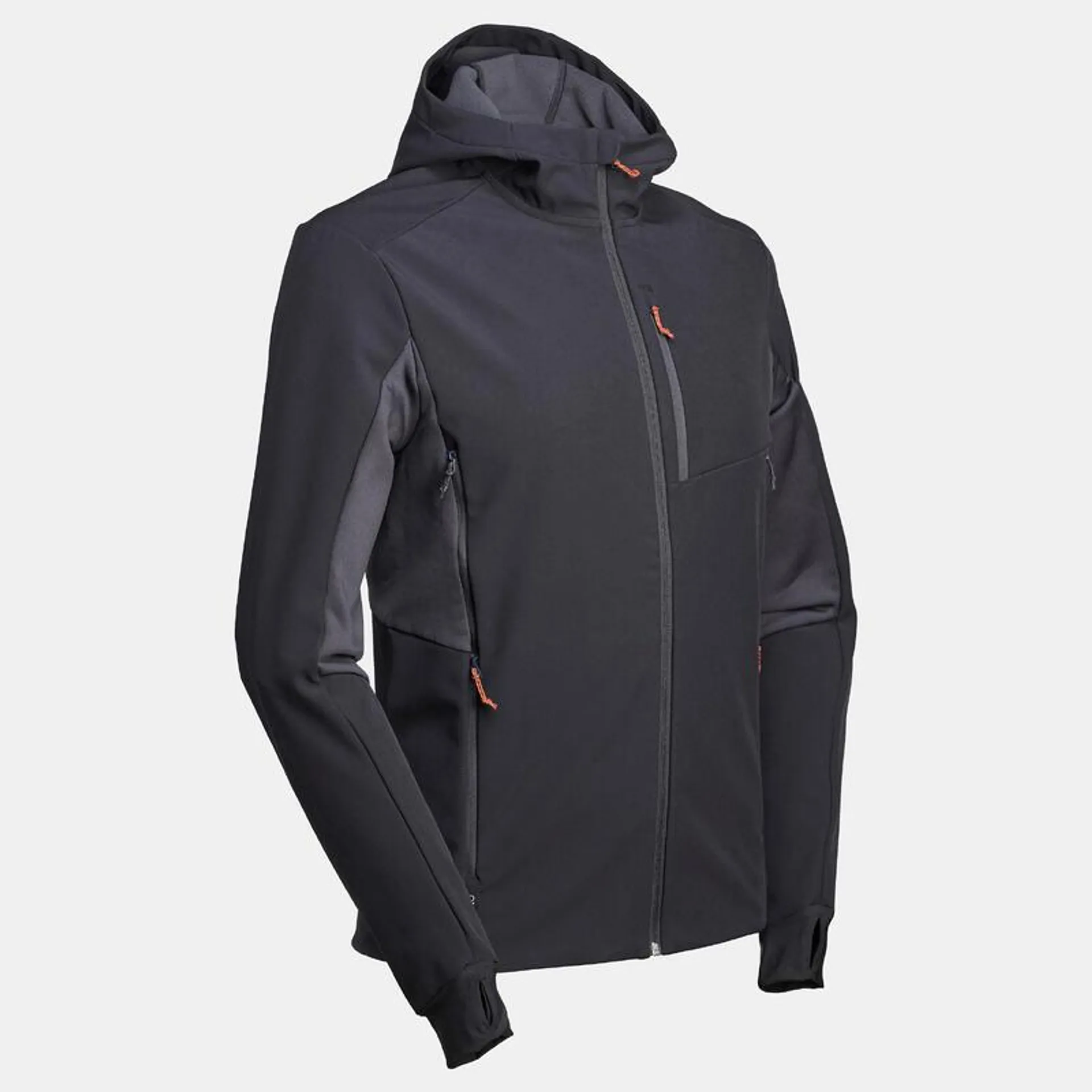 Softshell trekking uomo MT500 nero