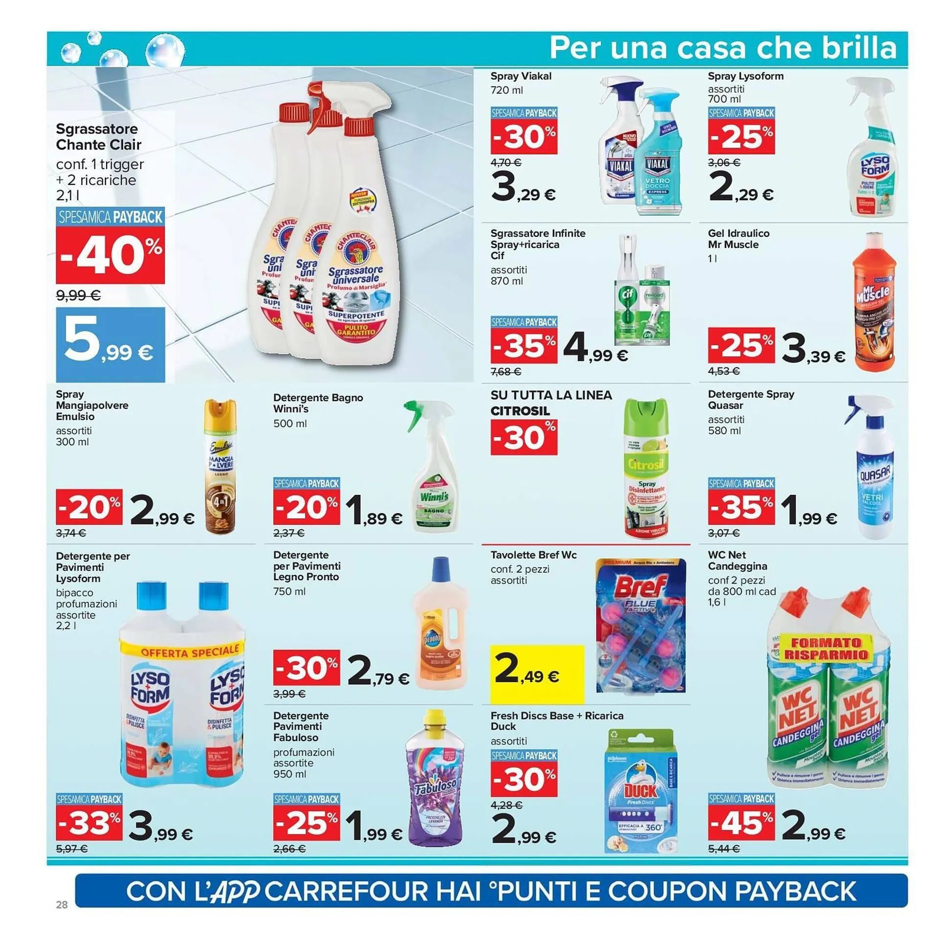 Volantino Carrefour Iper da 12 giugno a 25 giugno di 2025 - Pagina del volantino 28
