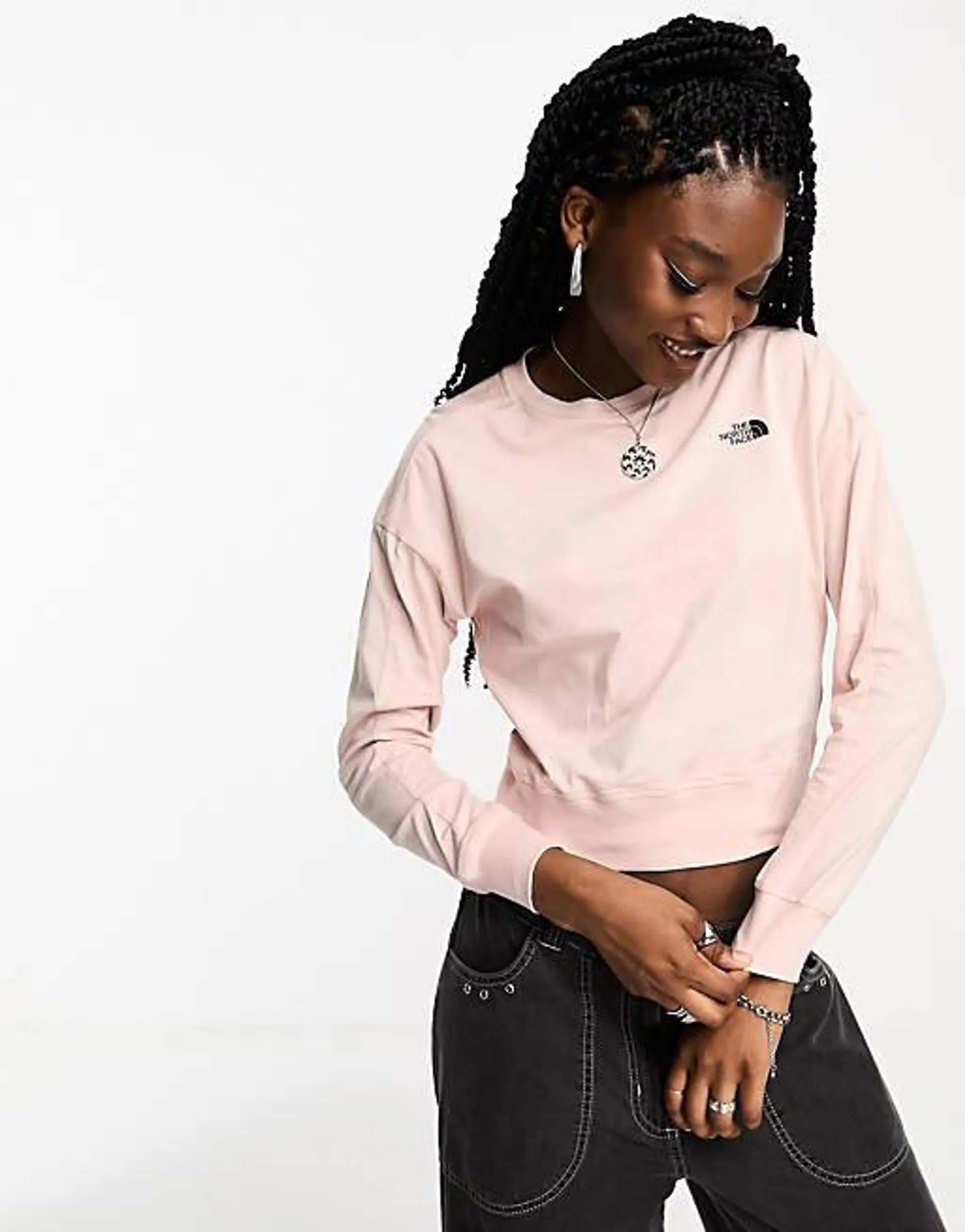 In esclusiva per ASOS - The North Face - Ensei - Top a maniche lunghe rosa