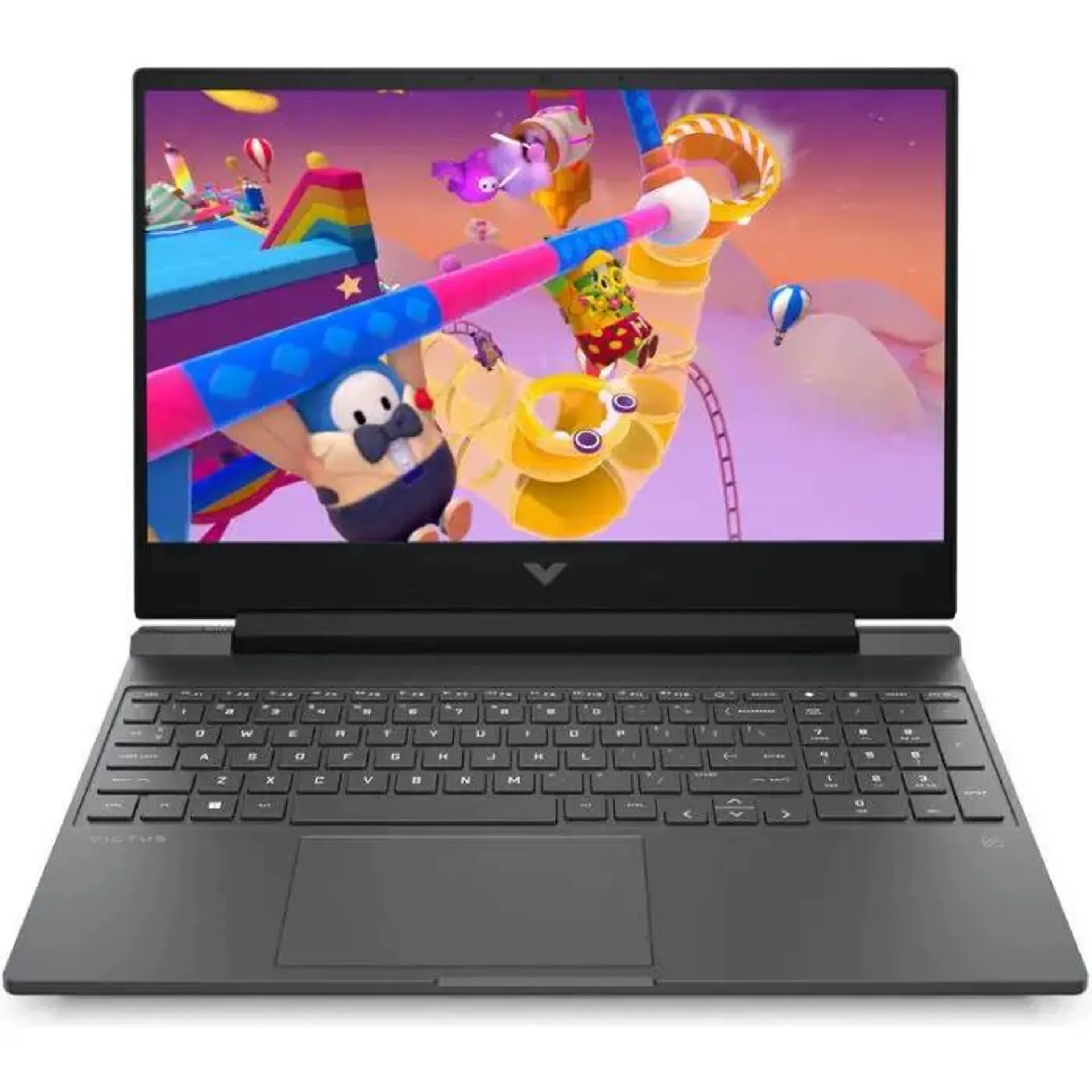 Hp victus gaming 15-fa1060nl intel® core™ i5 i5-12450h computer portatile 39,6 cm (15.6") full hd 16 gb ddr4-sdram 512 gb ssd nvidia geforce rtx 4050 wi-fi 6 (802.11ax) windows 11 home nero
