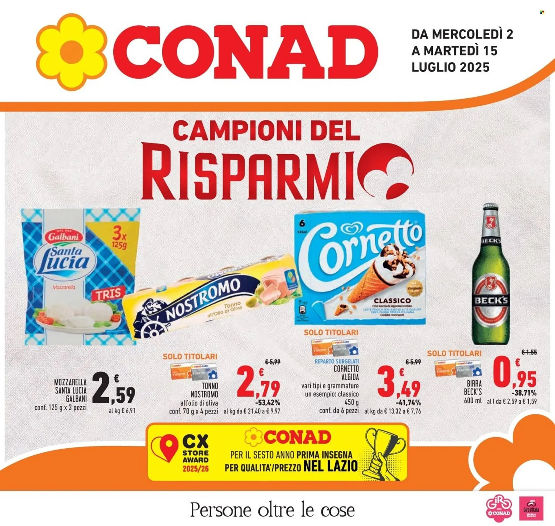 Volantino Conad da 2 luglio a 15 luglio di 2025 - Pagina del volantino 1