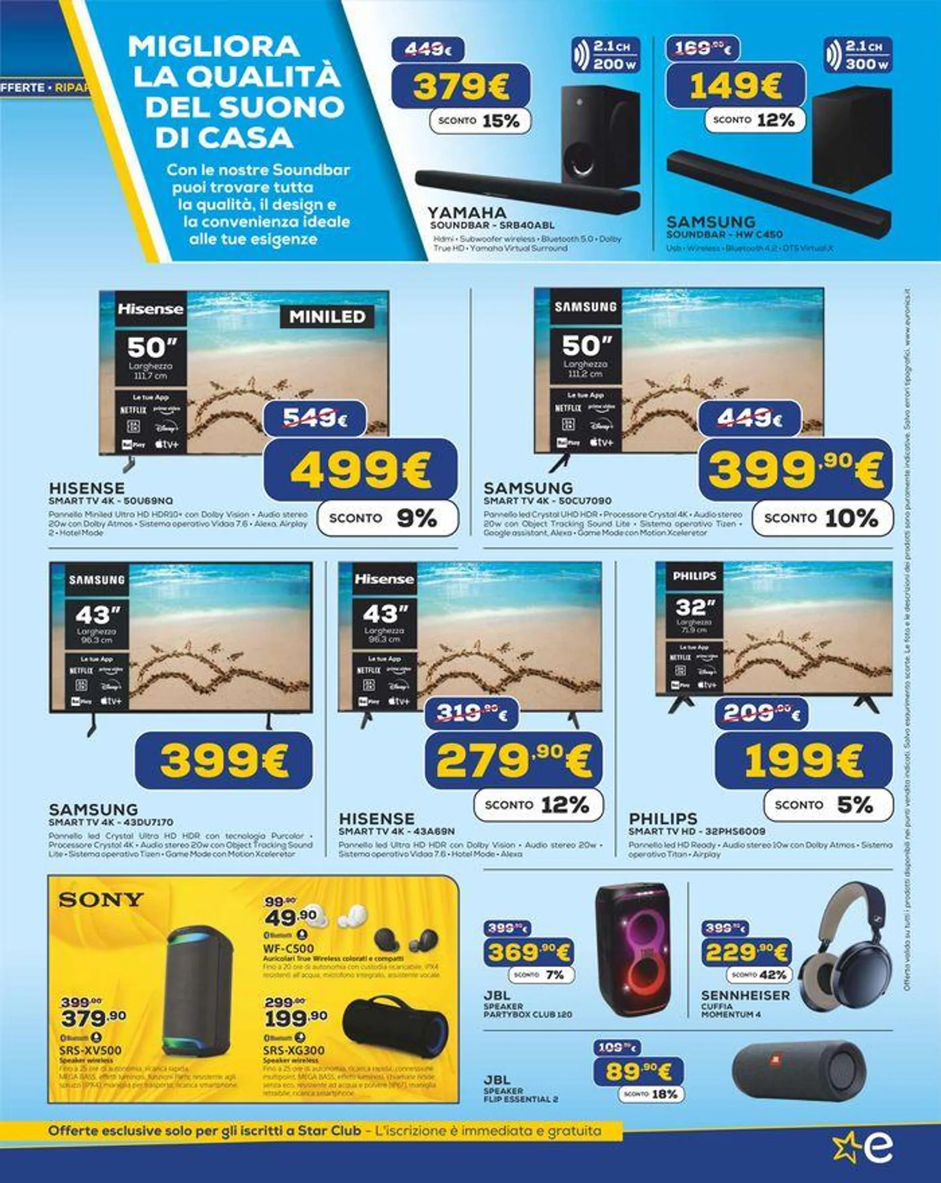 Back to Euronics da 22 agosto a 11 settembre di 2024 - Pagina del volantino 13