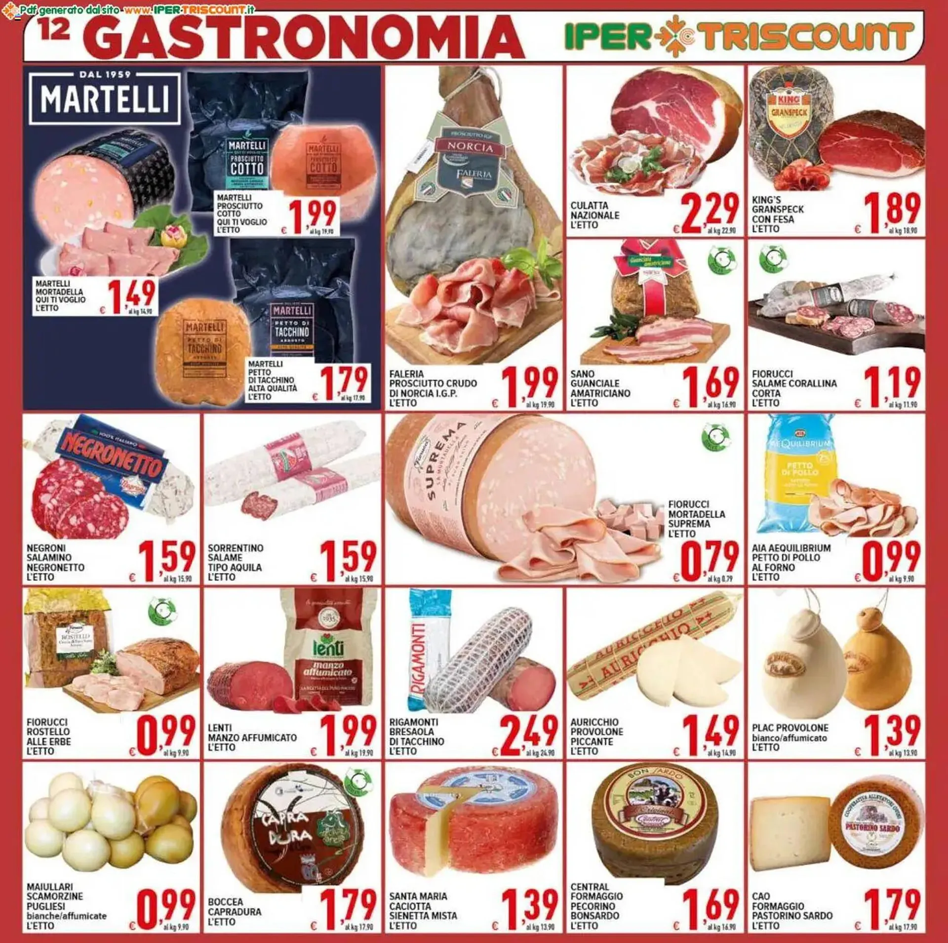 Volantino Iper Triscount da 4 giugno a 12 giugno di 2025 - Pagina del volantino 12