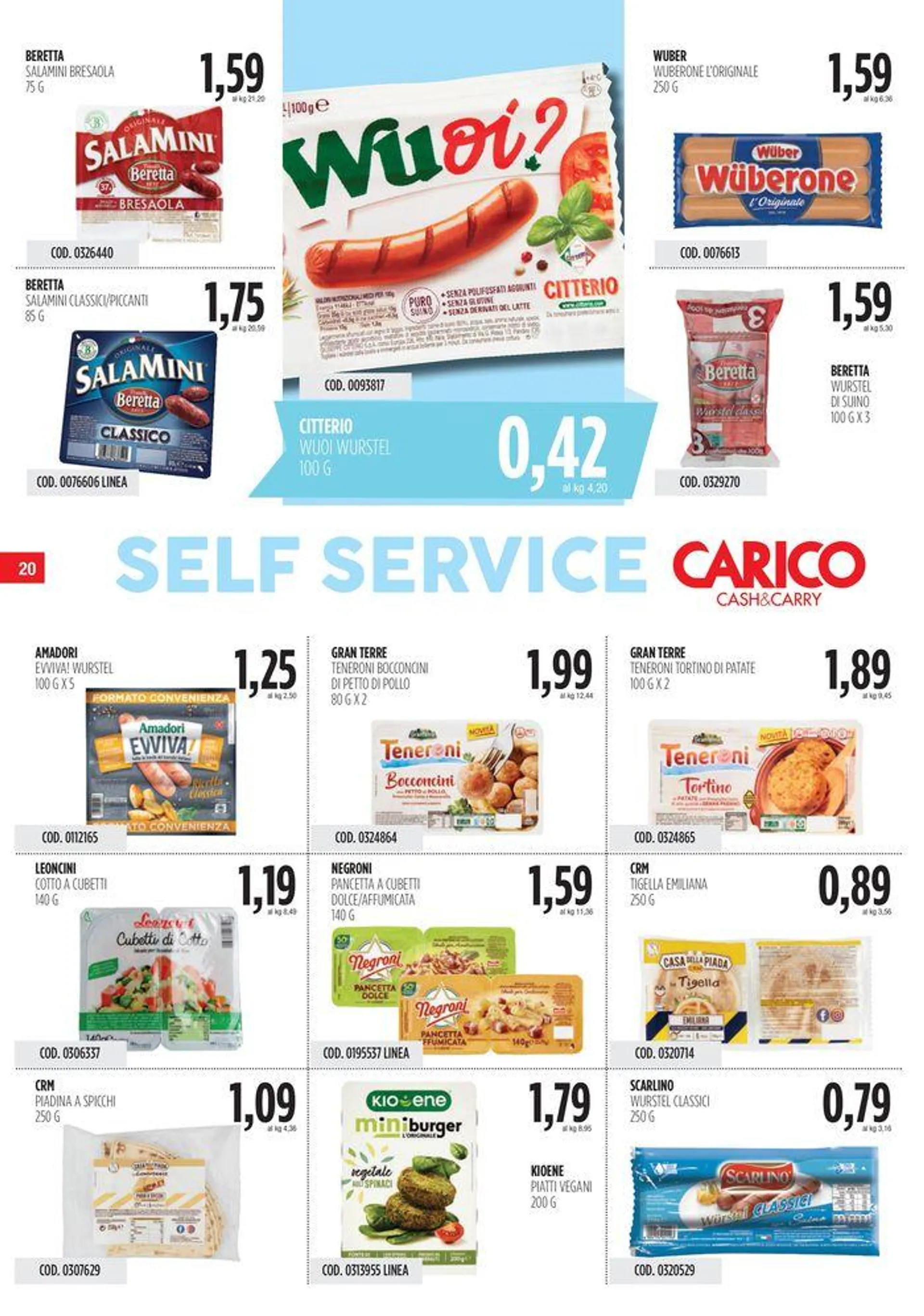 Carico Cash & Carry  da 29 agosto a 11 settembre di 2024 - Pagina del volantino 20