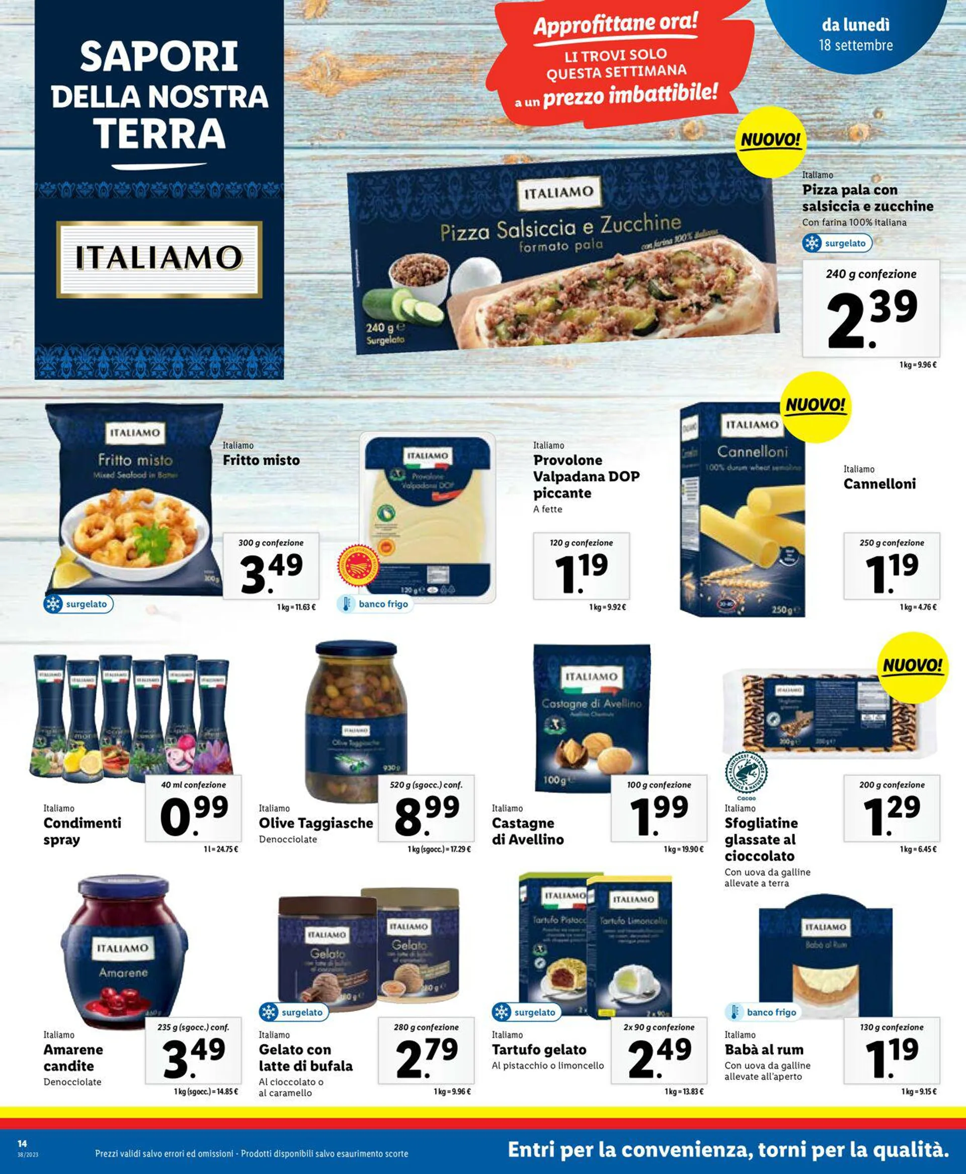 Lidl Volantino attuale da 18 settembre a 24 settembre di 2023 - Pagina del volantino 14