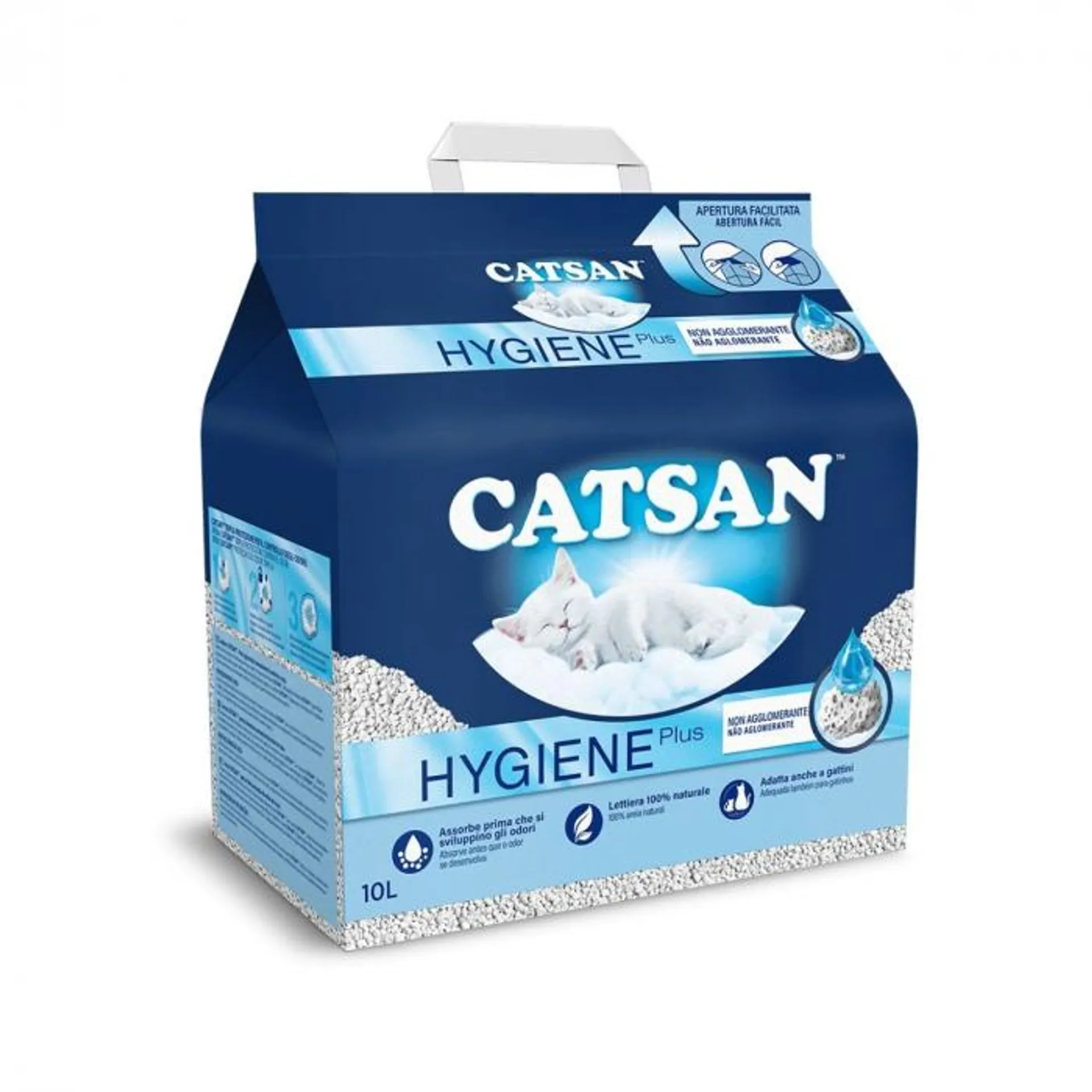 Catsan hygiene plus 10 l