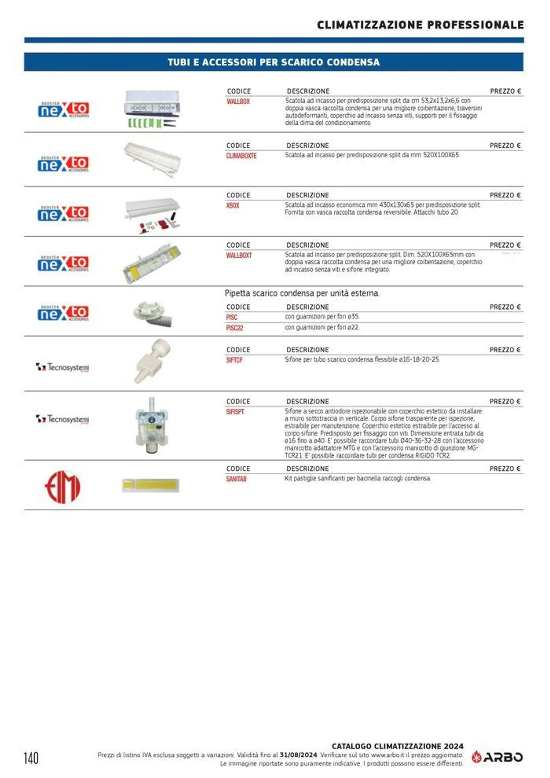 Catalogo climatizzazione 2024 - 140