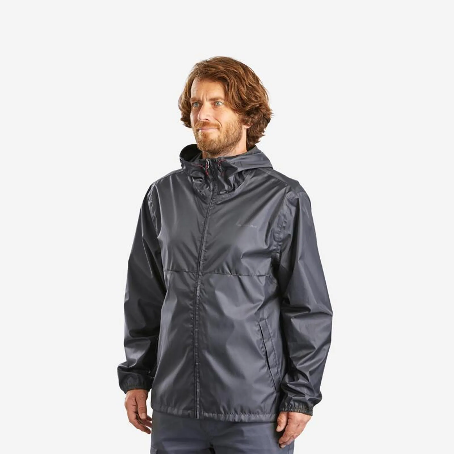 Giacca montagna uomo RAINCUT FULL ZIP nera