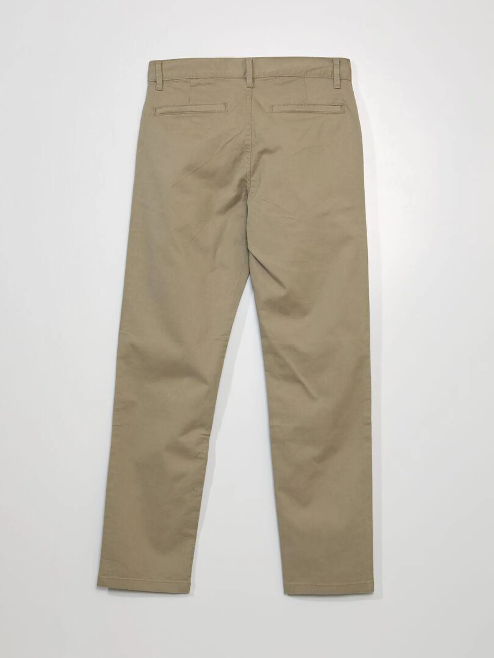 Pantaloni chino regular L32 - BEIGE