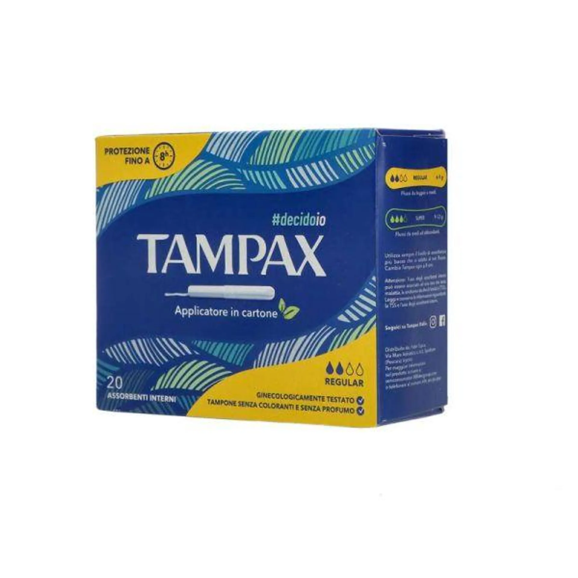 ASSORBENTI INTERNI TAMPAX REGULAR 20PZ