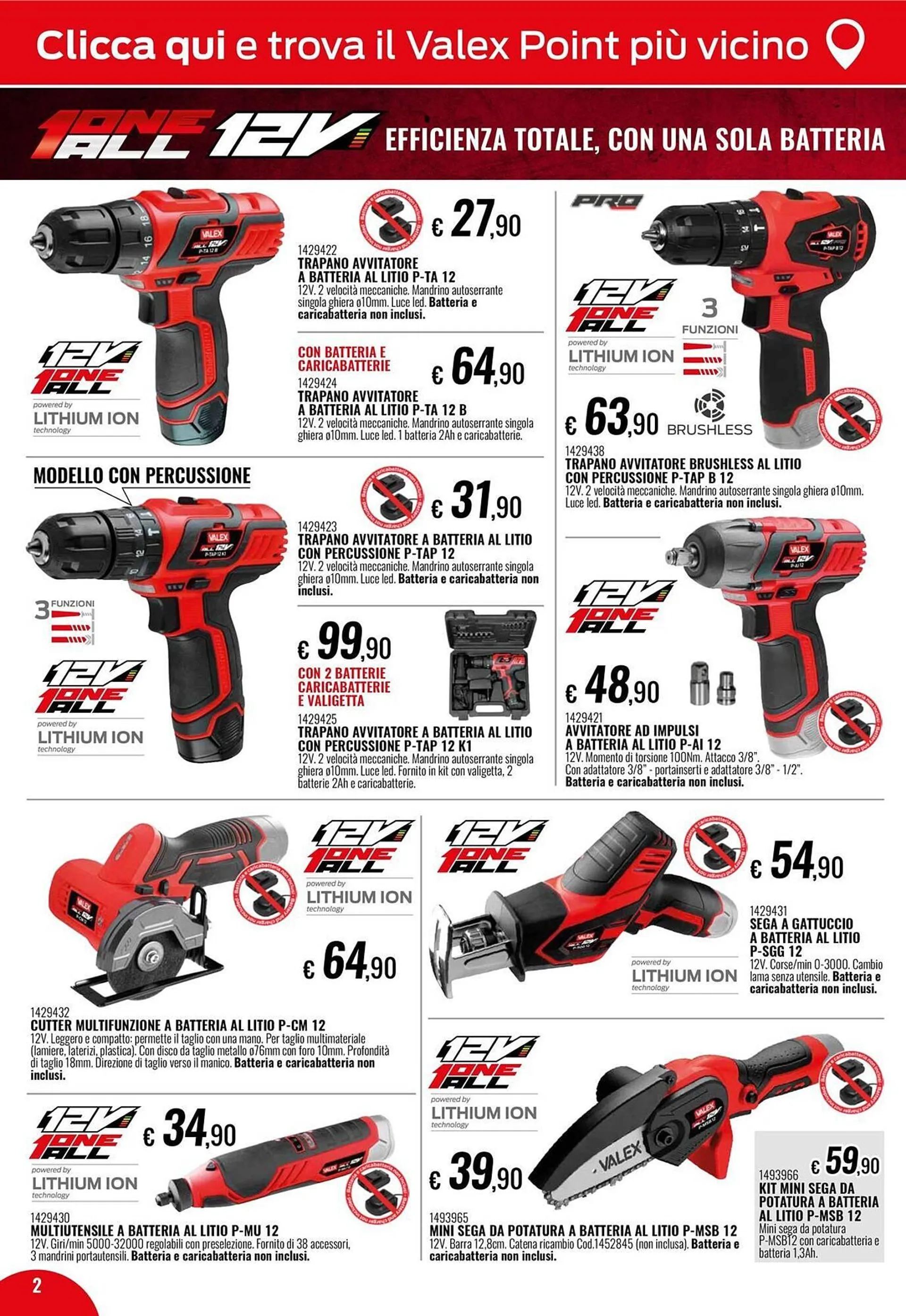 Volantino Valex da 24 settembre a 28 febbraio di 2025 - Pagina del volantino 2