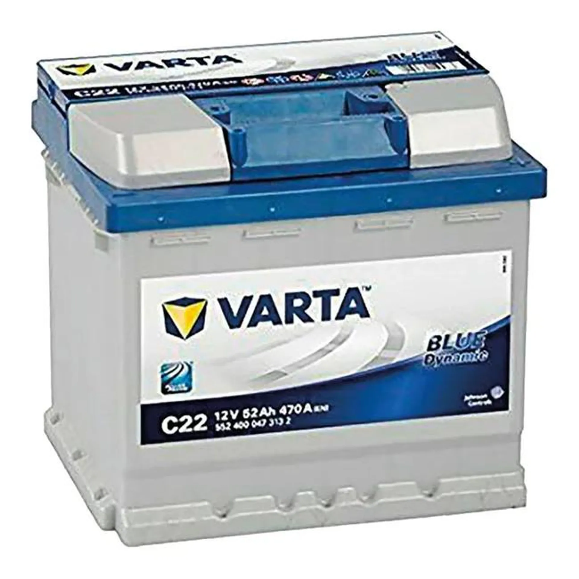 Batteria VARTA Blue Dynamic C22 470 12V 52Ah