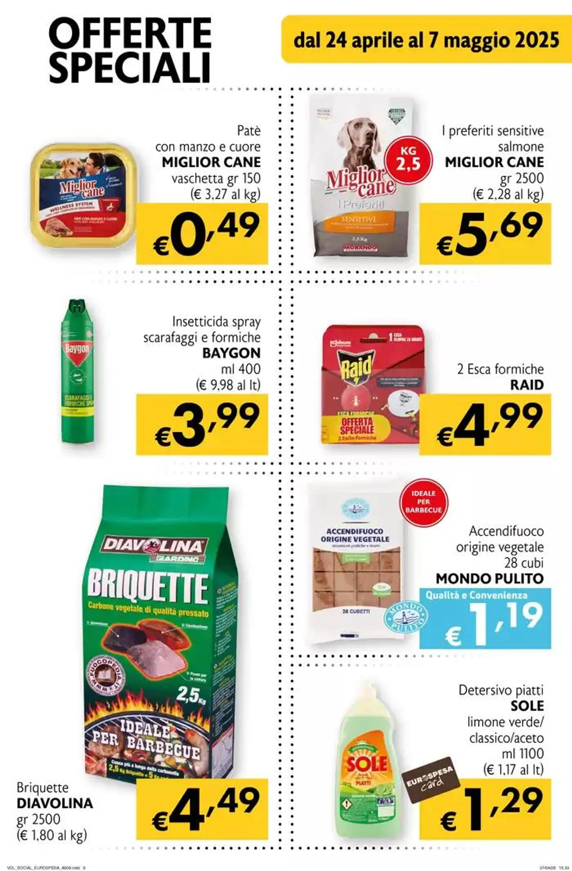 Offerte Speciali da 24 aprile a 7 maggio di 2025 - Pagina del volantino 9