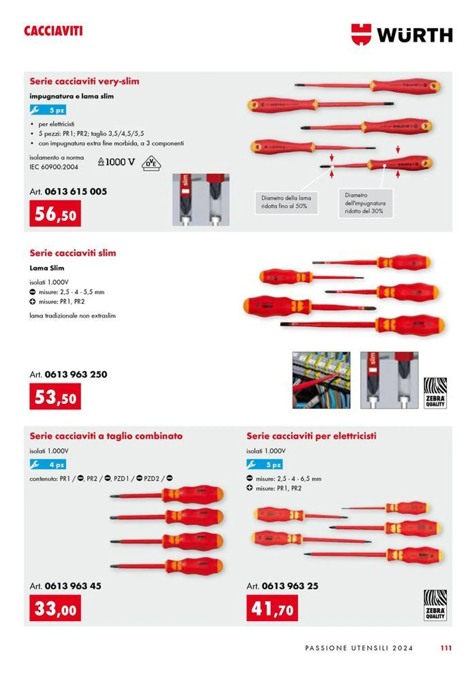 Passione utensili da 6 marzo a 30 giugno di 2024 - Pagina del volantino 111