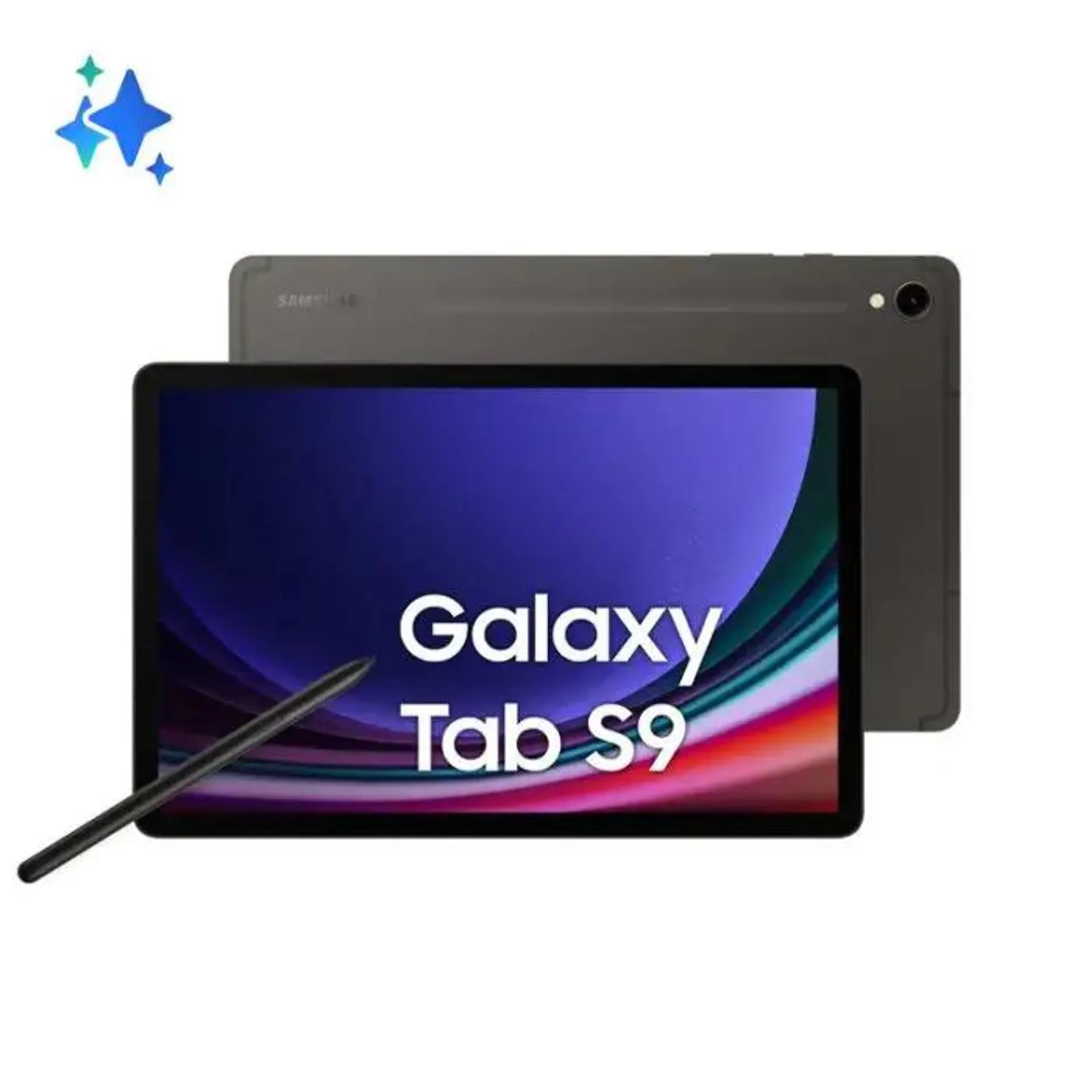 Samsung galaxy tab s9 wi-fi 12gb / 256gb graphite