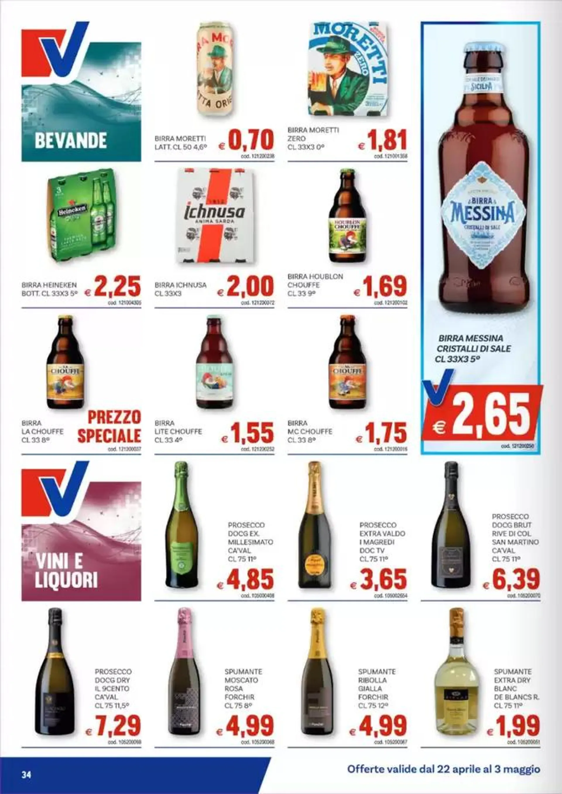 Guida alle offerte da 29 aprile a 3 maggio di 2025 - Pagina del volantino 34
