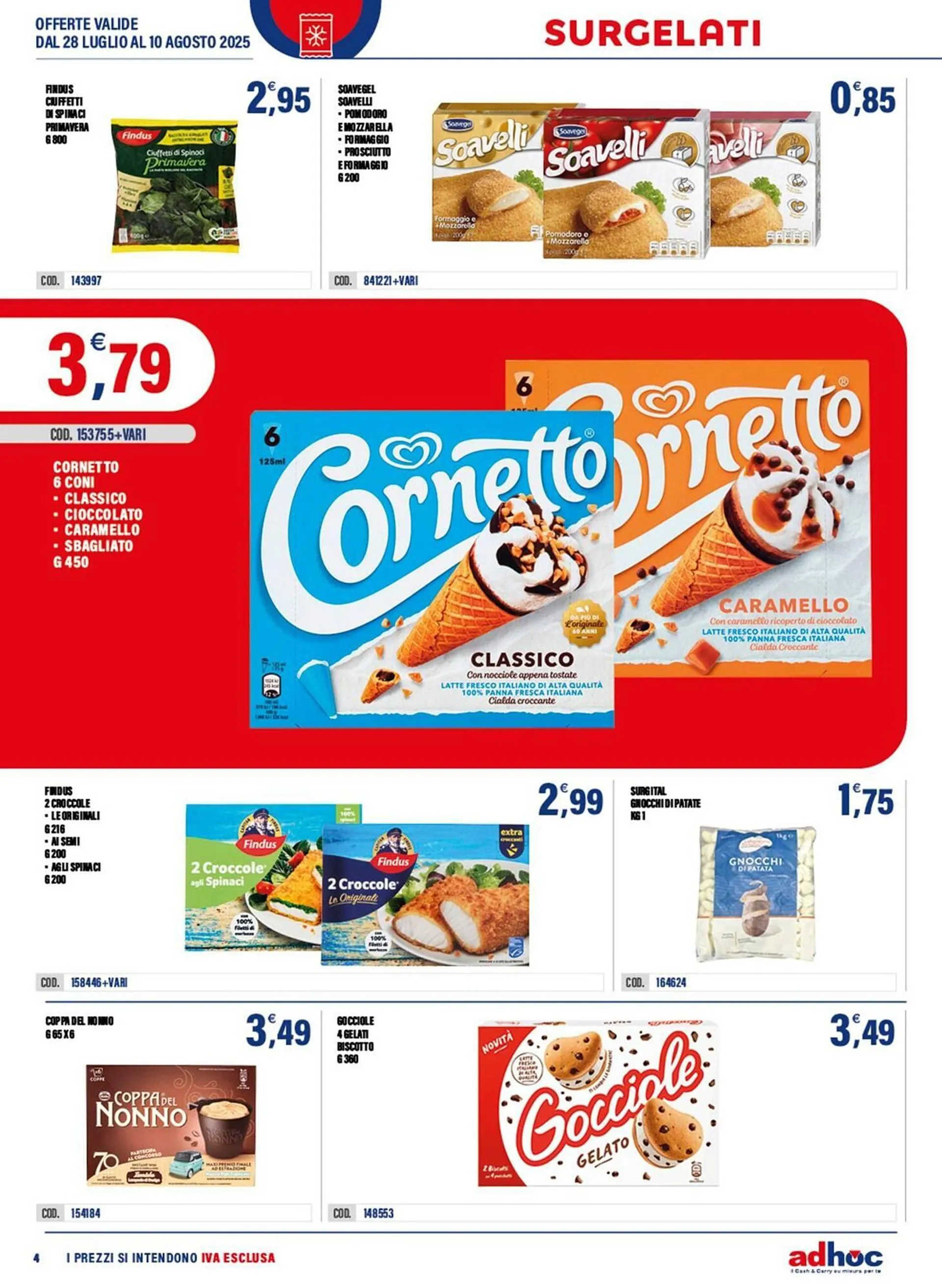 Volantino Adhoc da 28 luglio a 10 agosto di 2025 - Pagina del volantino 4