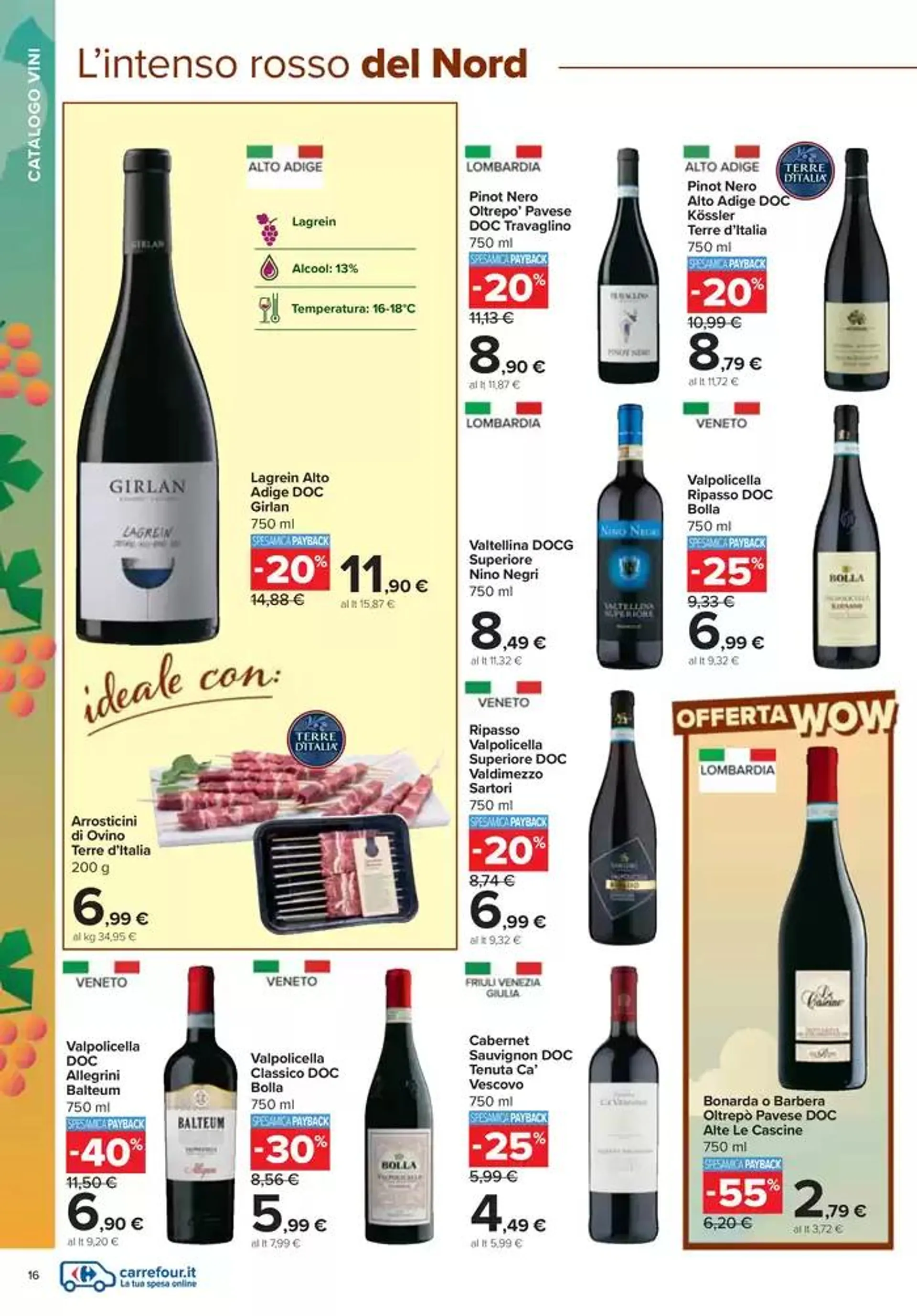 Catalogo Vini da 7 ottobre a 10 novembre di 2024 - Pagina del volantino 16