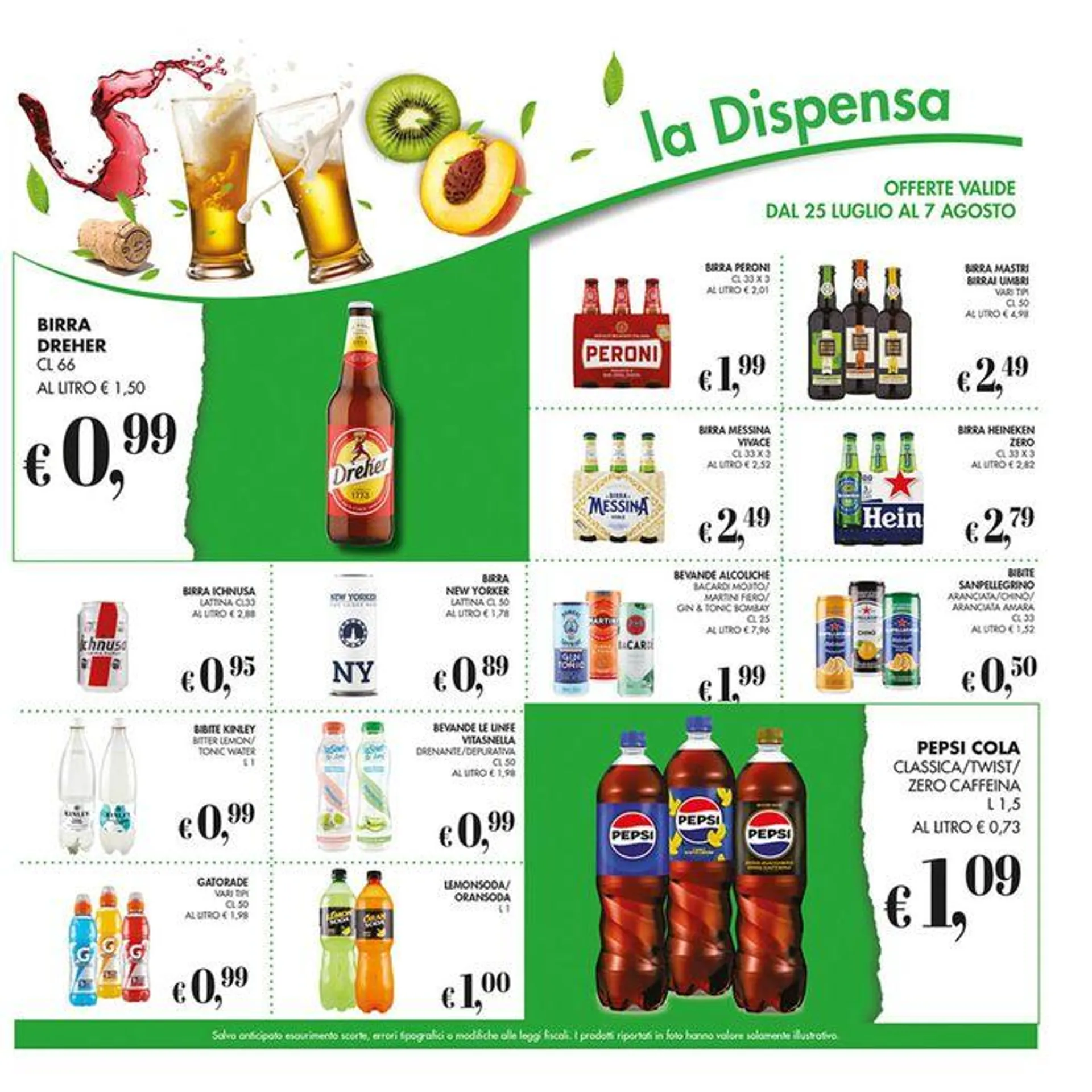 Offerte valide dal 25 luglio al 7 agosto - 13