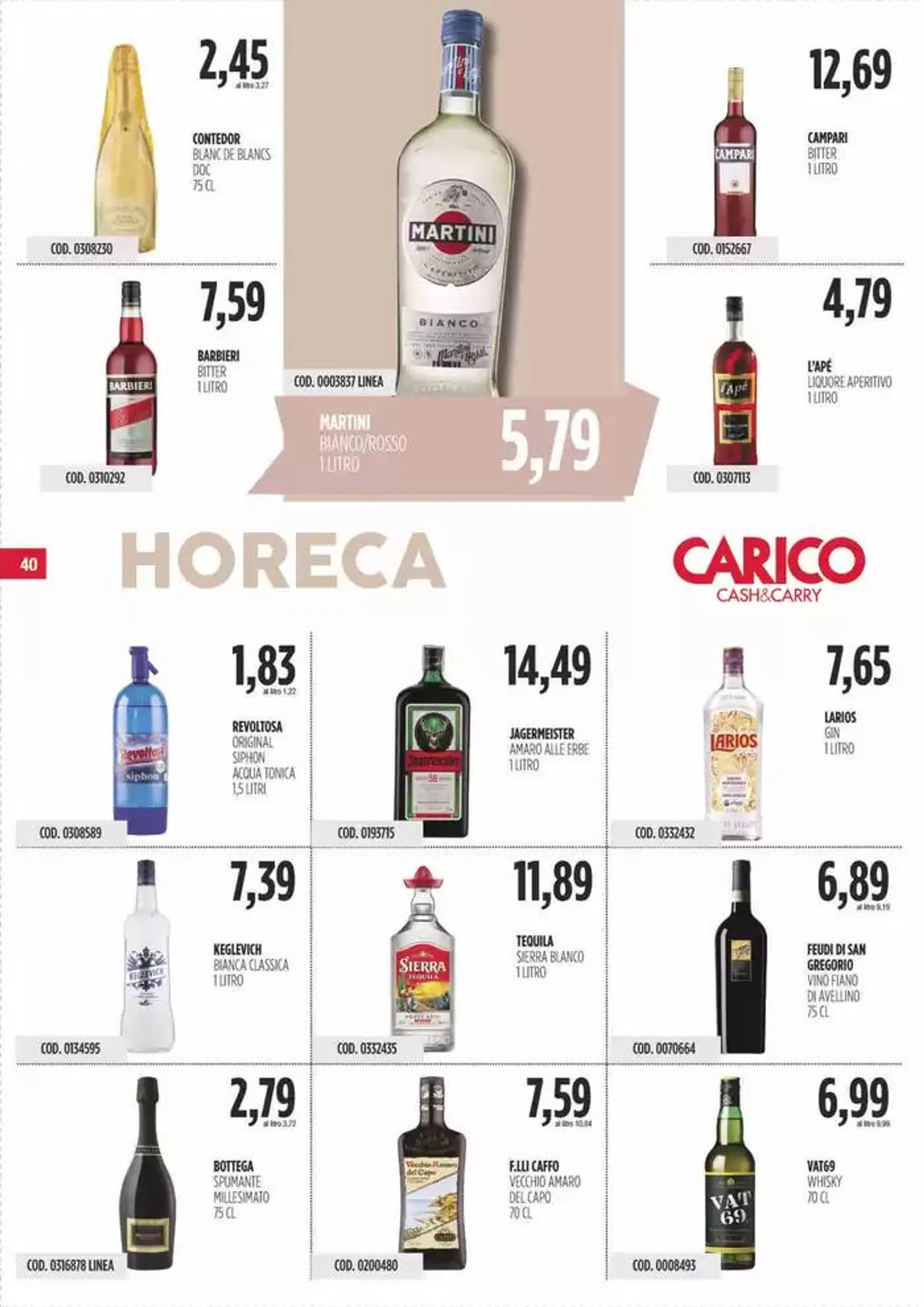 Offerte Carico Cash & Carry da 22 aprile a 7 maggio di 2025 - Pagina del volantino 40