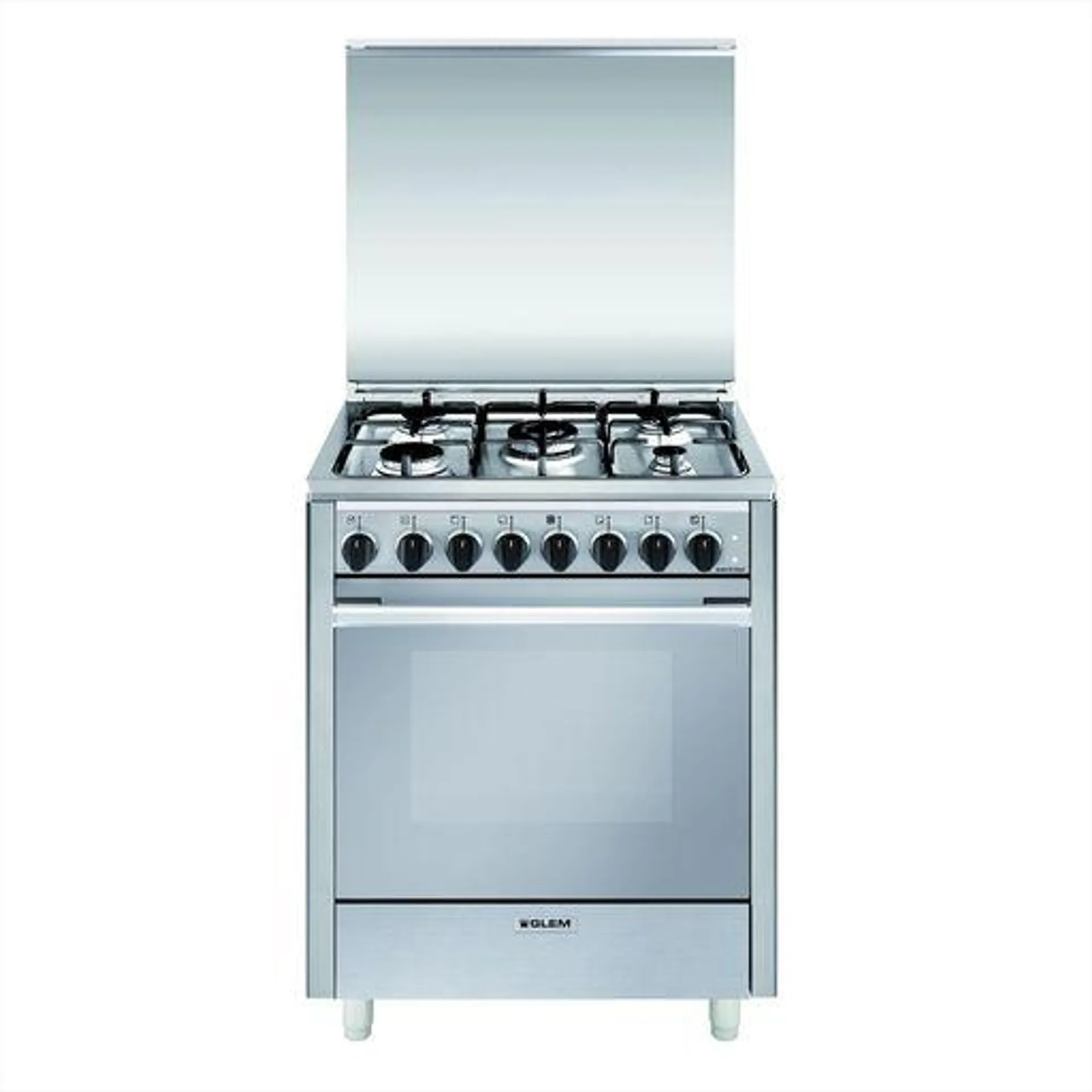 Glem gas u765mi6 cucina 70x60 multi6 4 fuochi + 1 tripla coro...