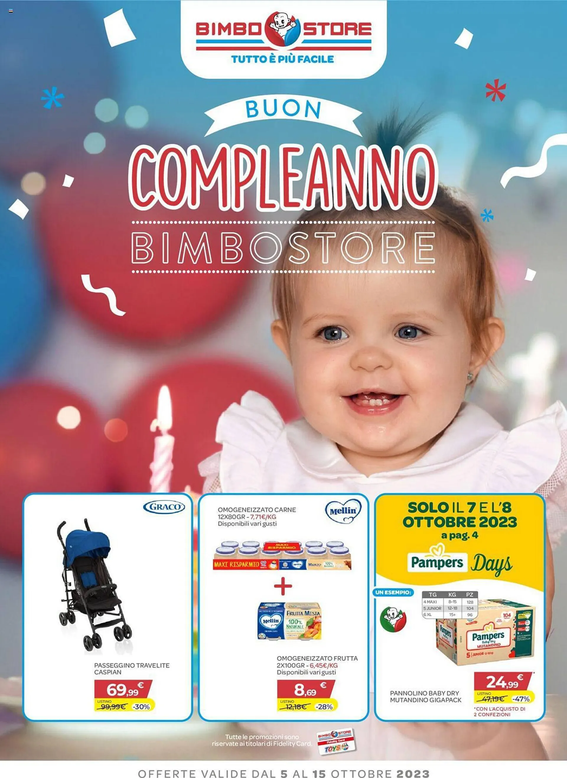 Volantino Bimbo Store - 1