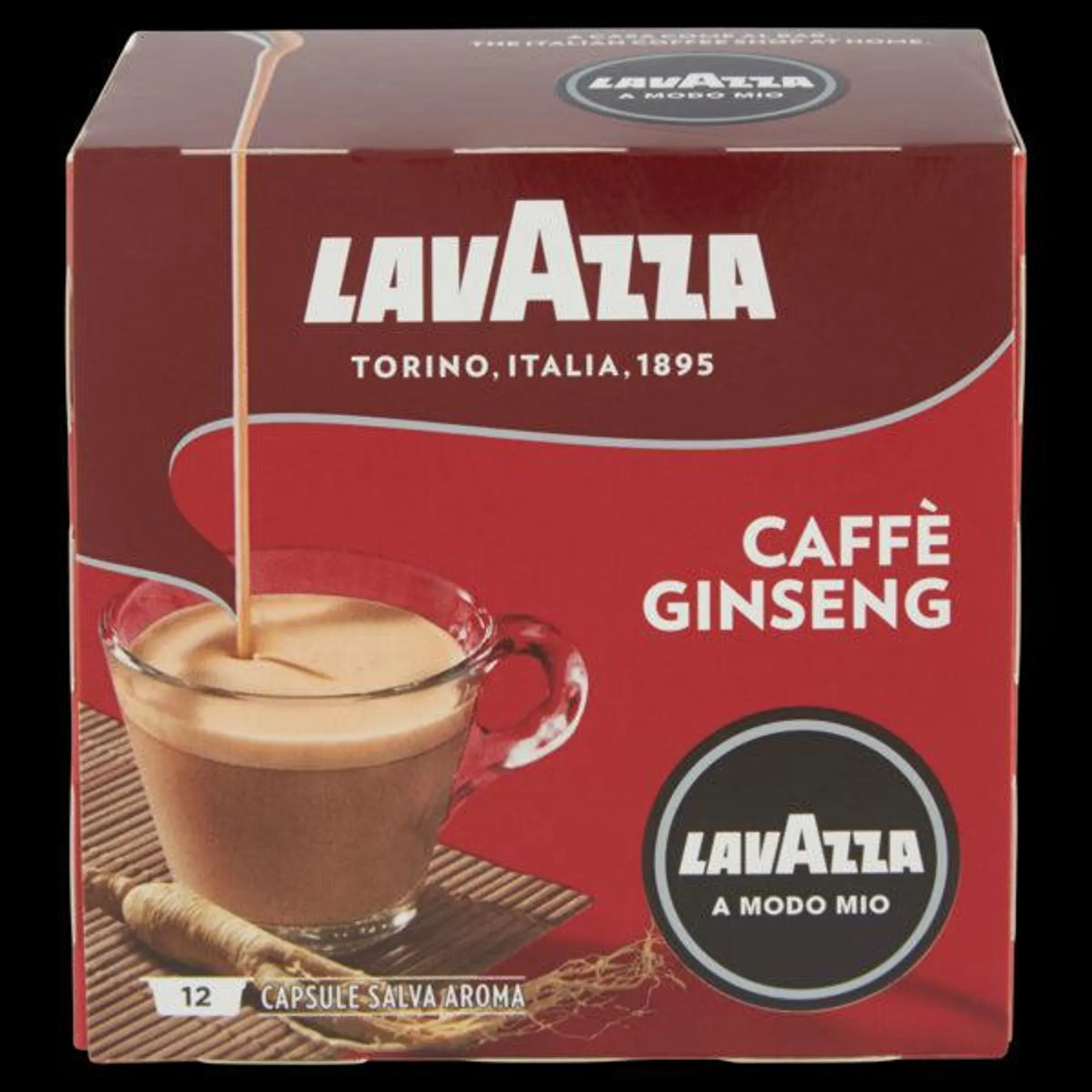 Caffe' 12 Caps Ginseng A Modo Mio Lavazza