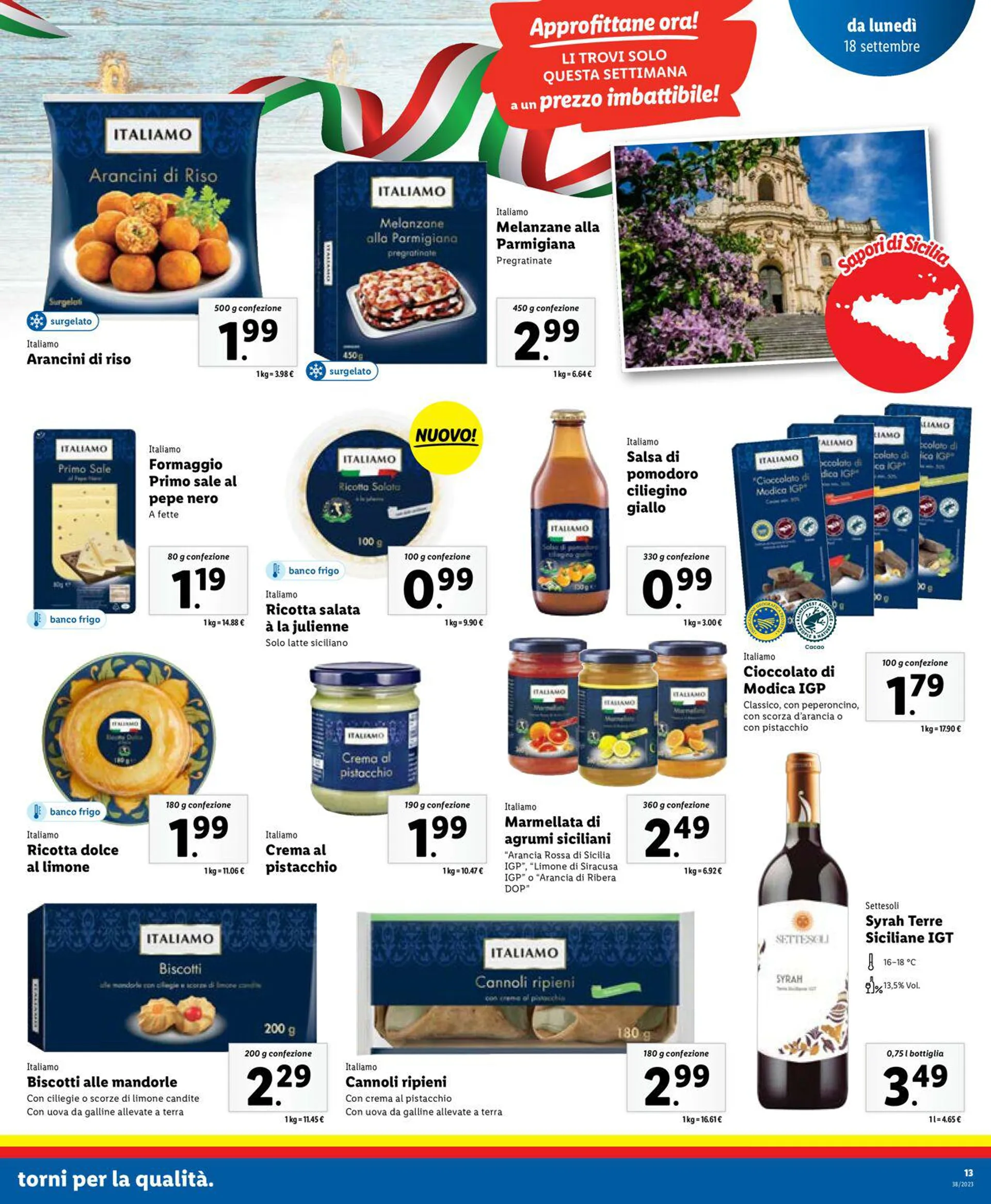 Lidl Volantino attuale da 18 settembre a 24 settembre di 2023 - Pagina del volantino 13