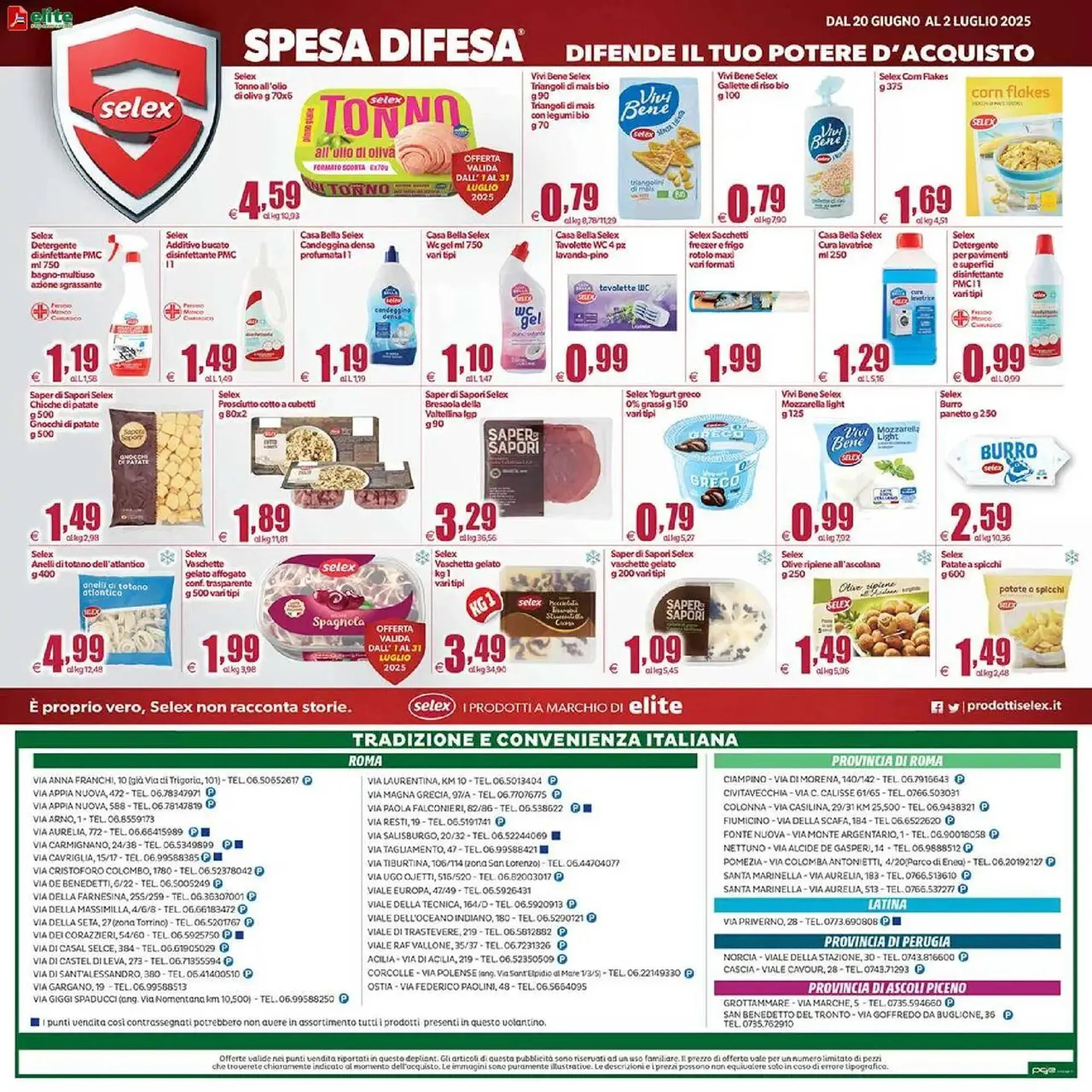 Volantino Elite da 20 giugno a 2 luglio di 2025 - Pagina del volantino 20