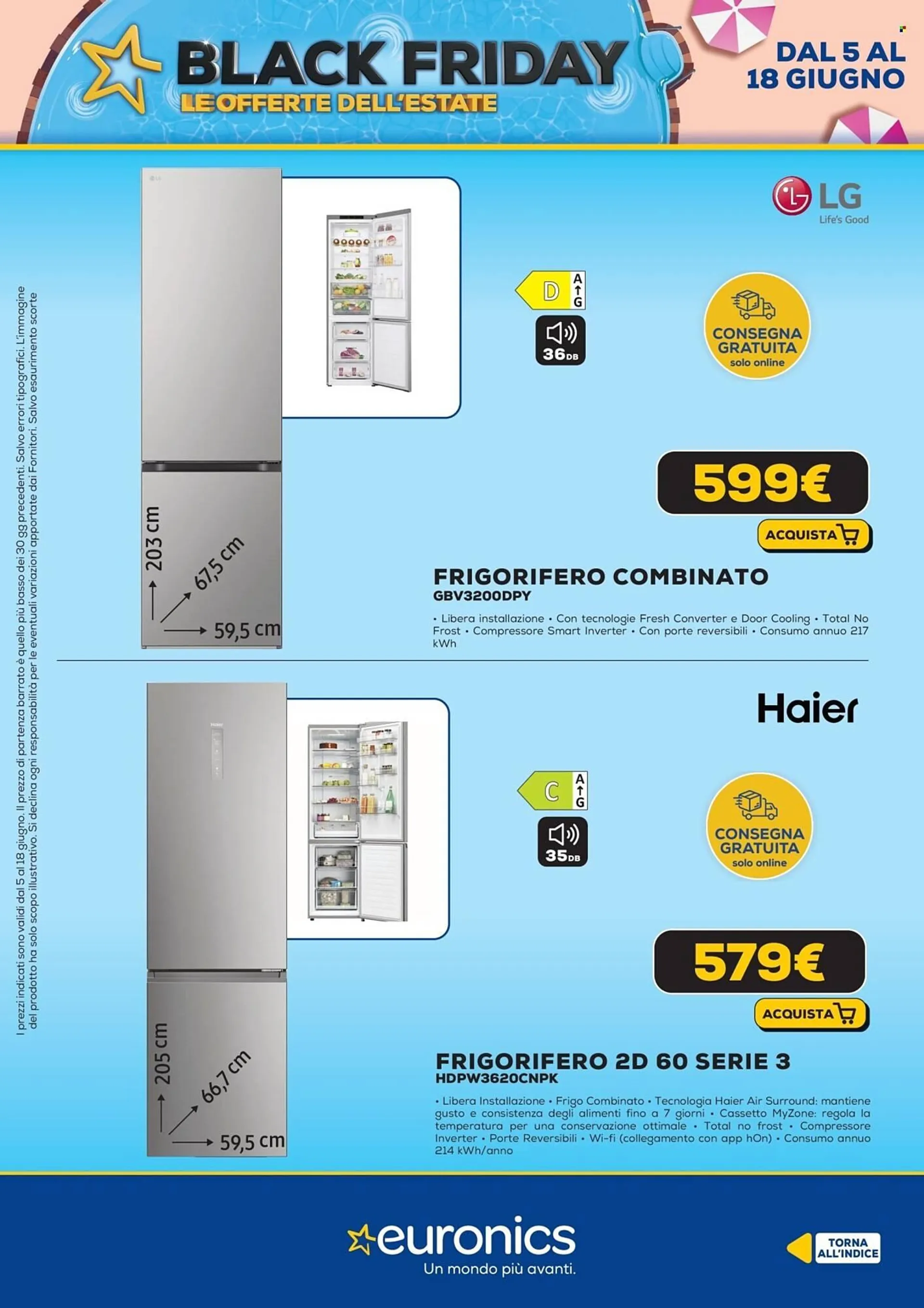 Volantino Euronics da 5 giugno a 18 giugno di 2025 - Pagina del volantino 30