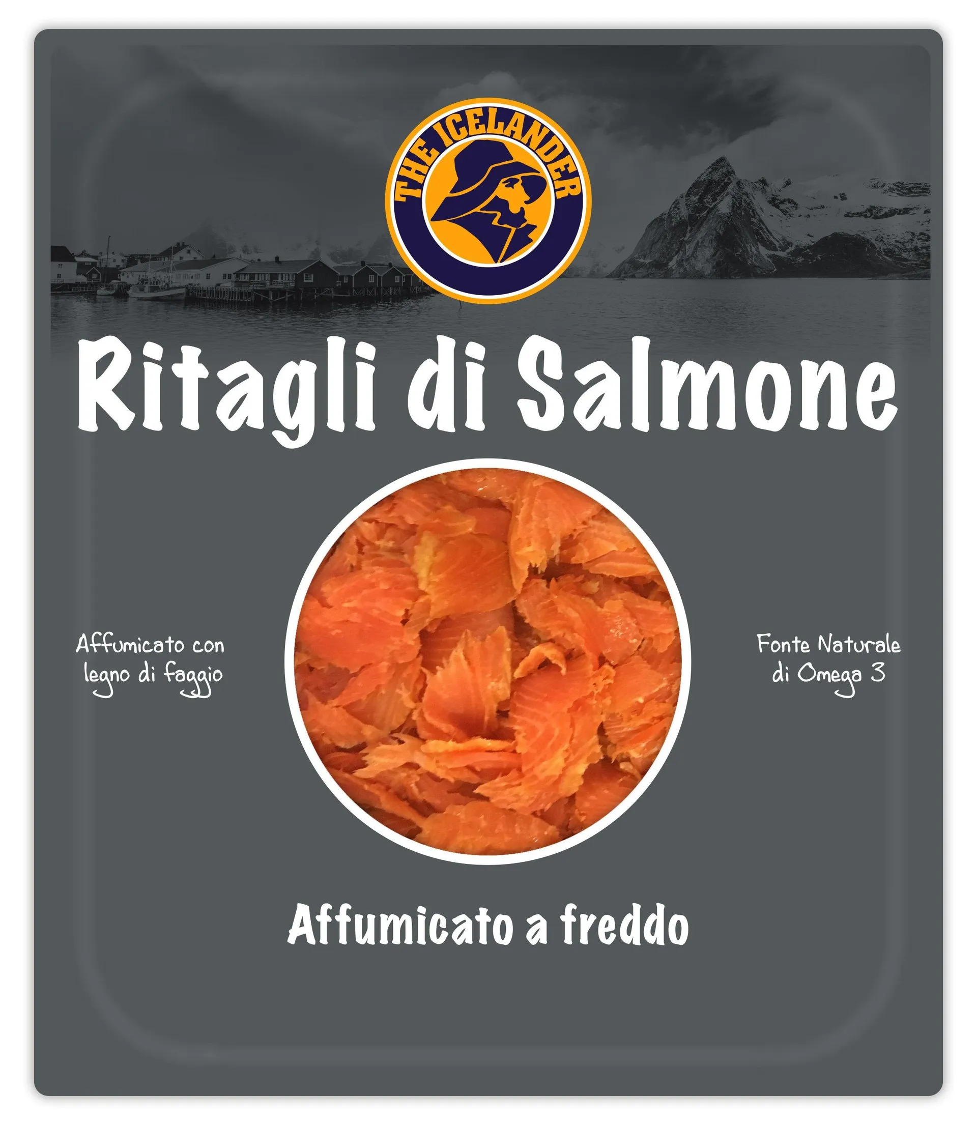 Ritagli di salmone norvegese 200 g