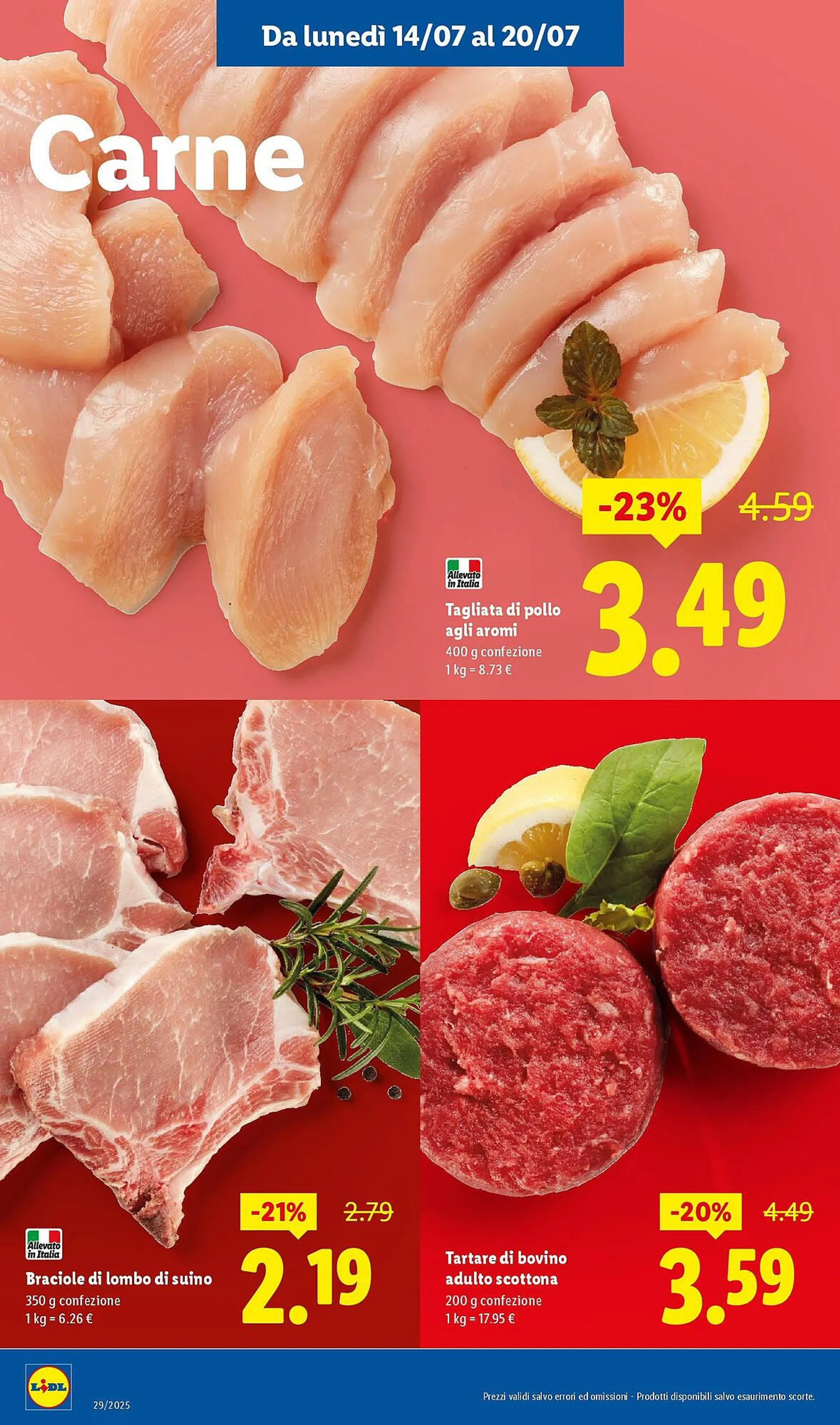 Volantino Lidl da 13 luglio a 20 luglio di 2025 - Pagina del volantino 4